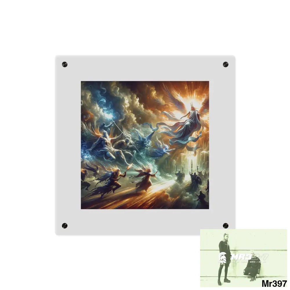 #6th linking all back to UK 2016 to 2024 failures their’s my deaths Gods intervention AI Themed Ltd Edition Acrylic