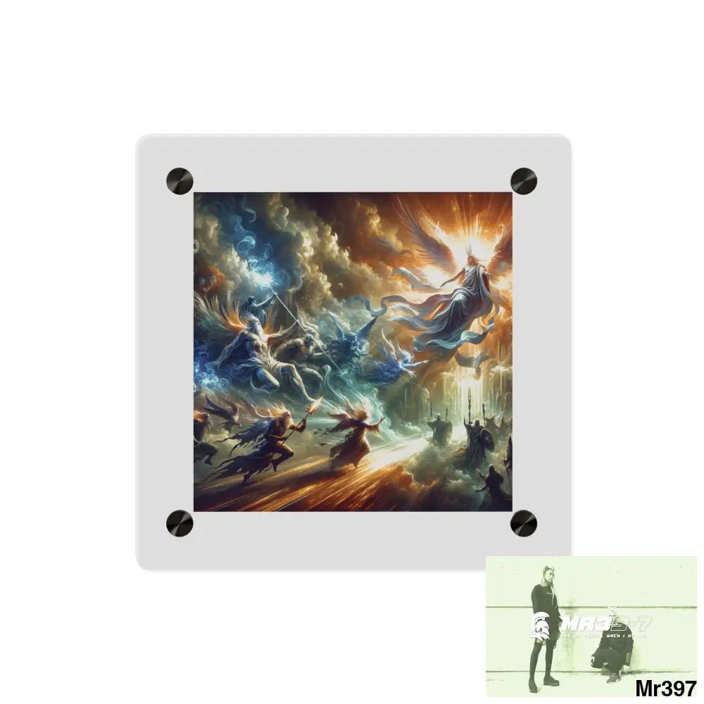 #6th linking all back to UK 2016 to 2024 failures their’s my deaths Gods intervention AI Themed Ltd Edition Acrylic