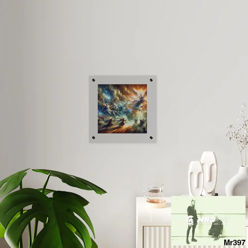 #6th linking all back to UK 2016 to 2024 failures their’s my deaths Gods intervention AI Themed Ltd Edition Acrylic