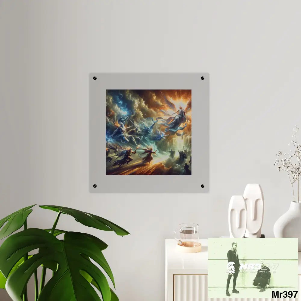 #6th linking all back to UK 2016 to 2024 failures their’s my deaths Gods intervention AI Themed Ltd Edition Acrylic