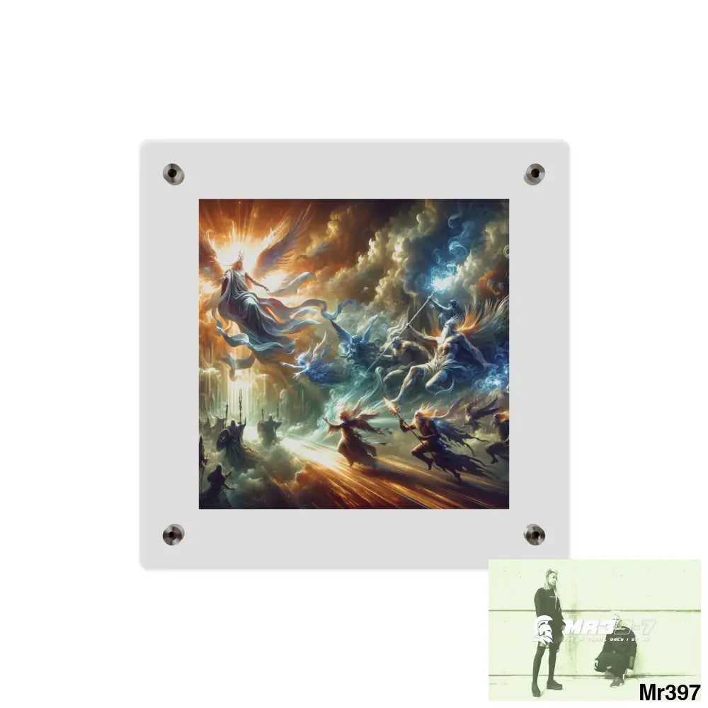 #6th linking all back to UK 2016 to 2024 failures their’s my deaths Gods intervention AI Themed Ltd Edition Acrylic