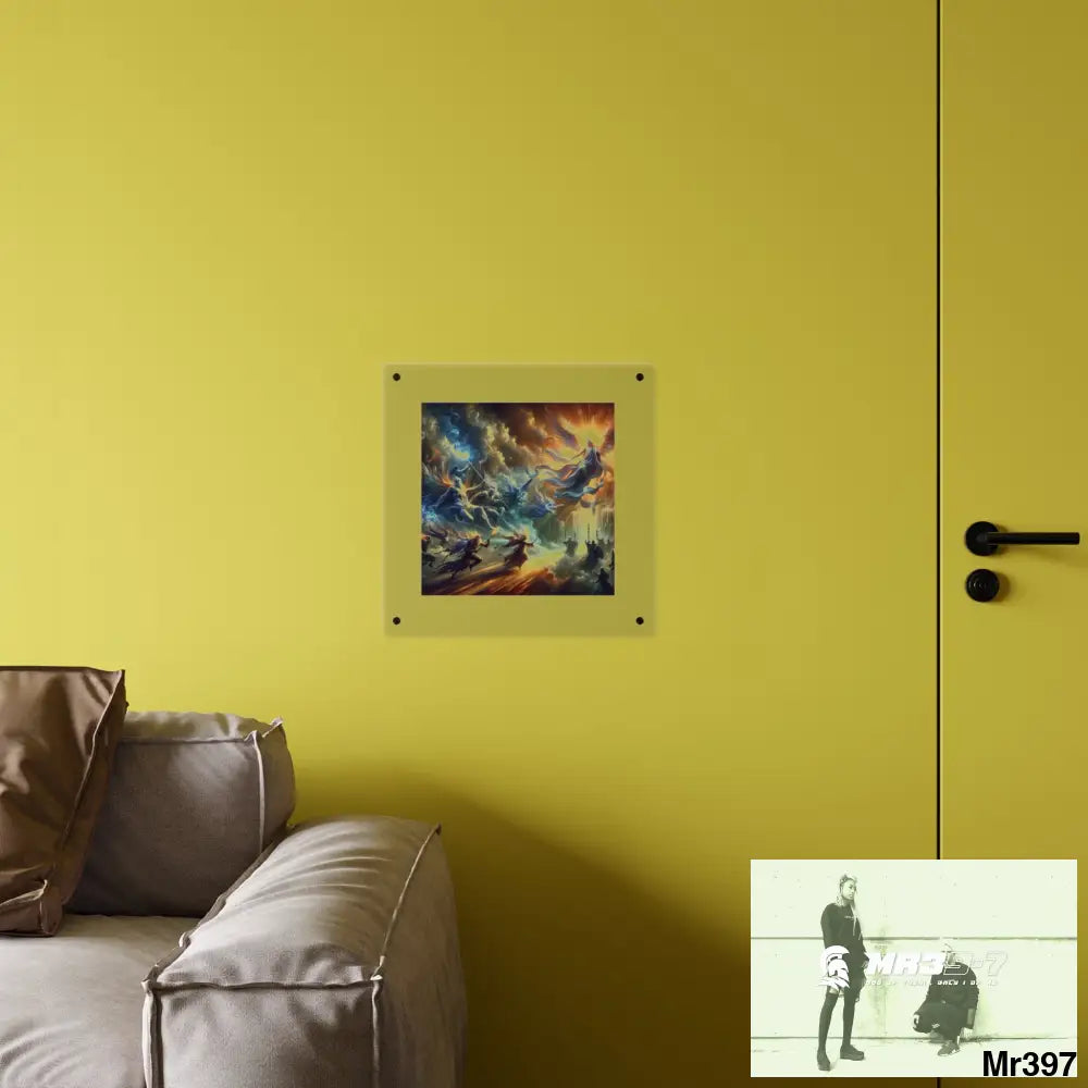 #6th linking all back to UK 2016 to 2024 failures their’s my deaths Gods intervention AI Themed Ltd Edition Acrylic