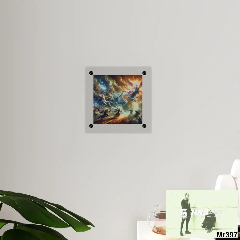 #6th linking all back to UK 2016 to 2024 failures their’s my deaths Gods intervention AI Themed Ltd Edition Acrylic