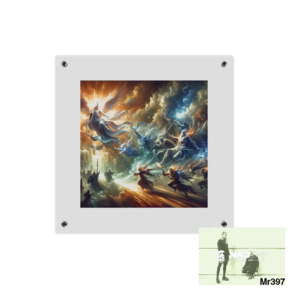 #6th linking all back to UK 2016 to 2024 failures their’s my deaths Gods intervention AI Themed Ltd Edition Acrylic