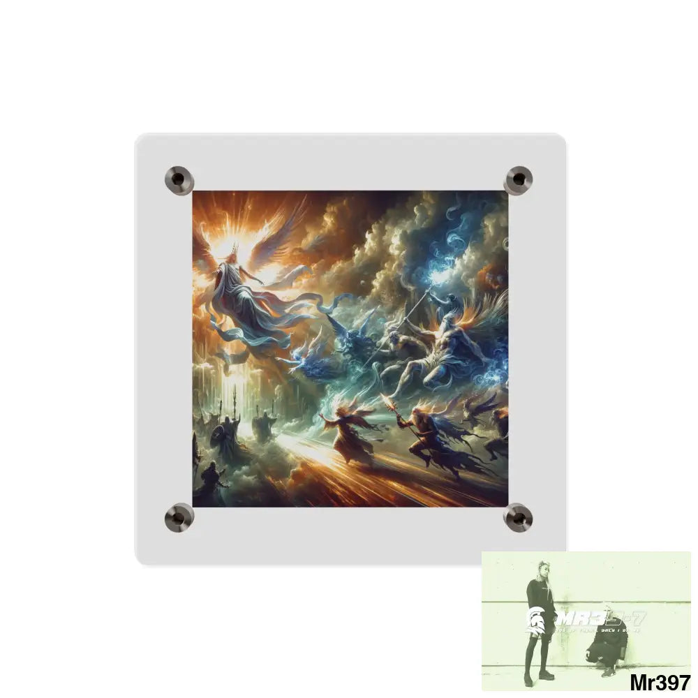 #6th linking all back to UK 2016 to 2024 failures their’s my deaths Gods intervention AI Themed Ltd Edition Acrylic