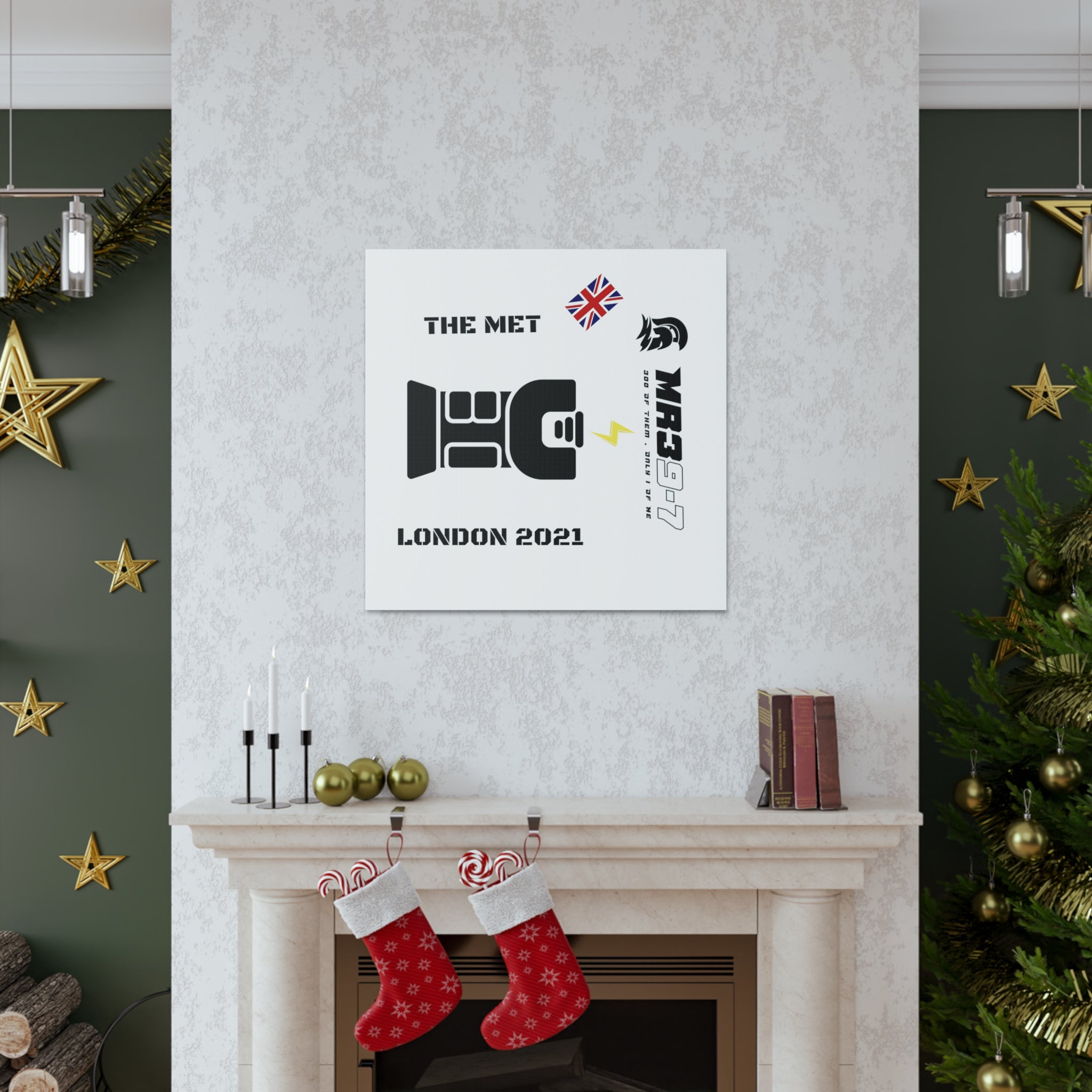 Copy of Canvas Gallery Wraps MR 39 Tasered by The MET 2021