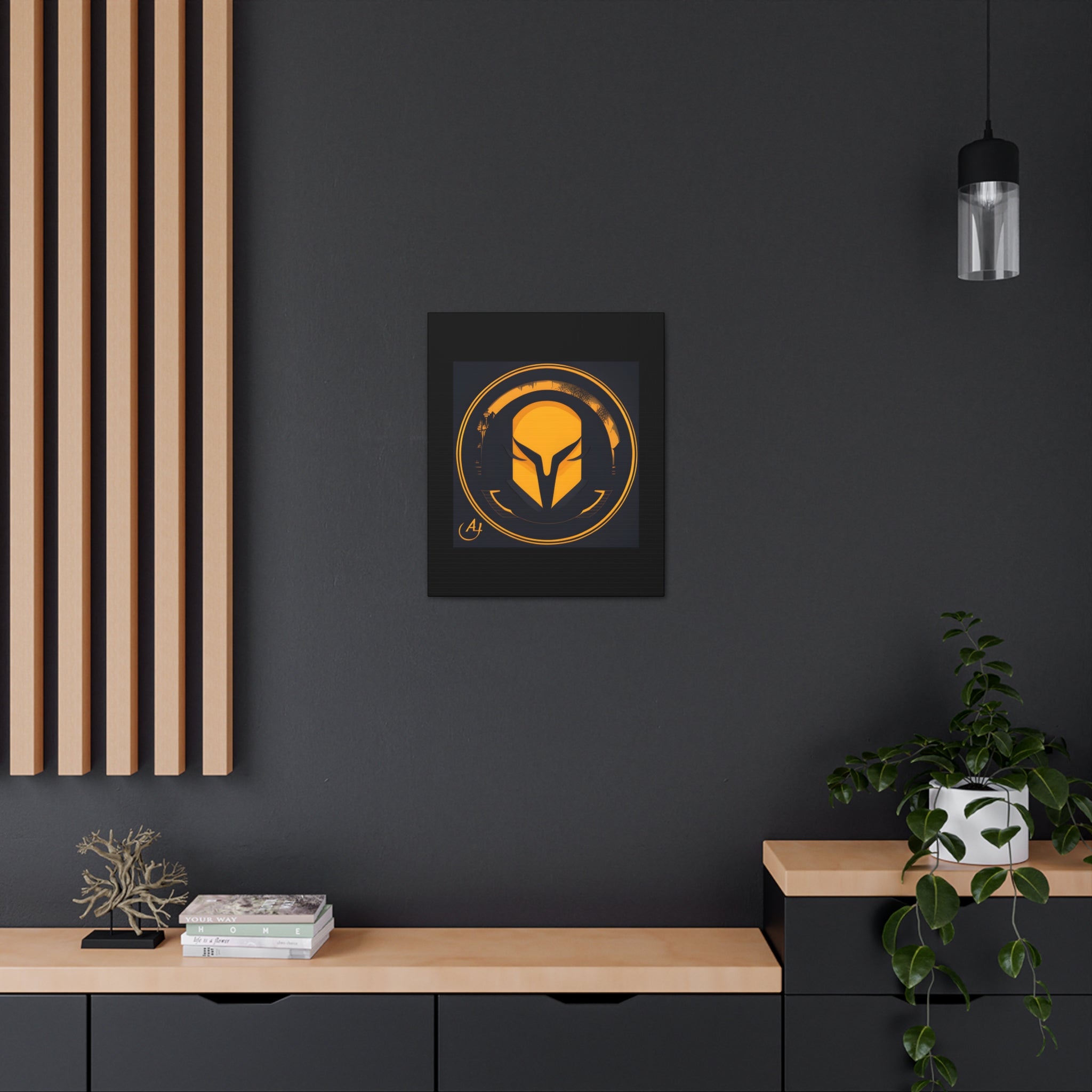 AI Vigilante themed Canvas Gallery Wraps