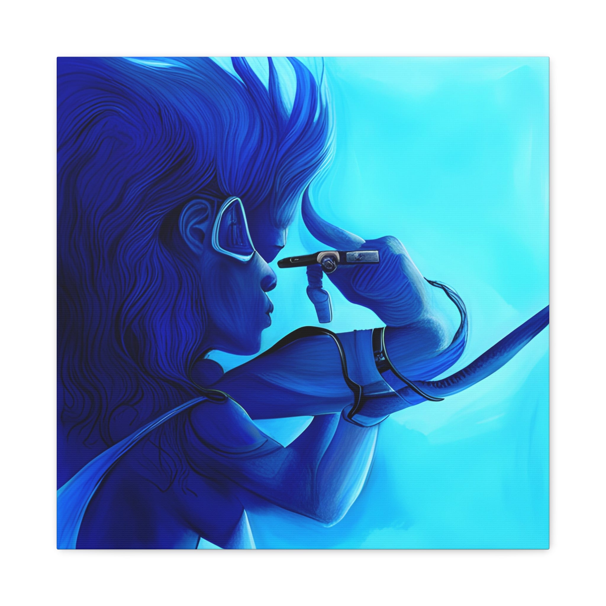 Canvas Gallery Wraps AI•Scuba Dive 1P QEII & Country generated