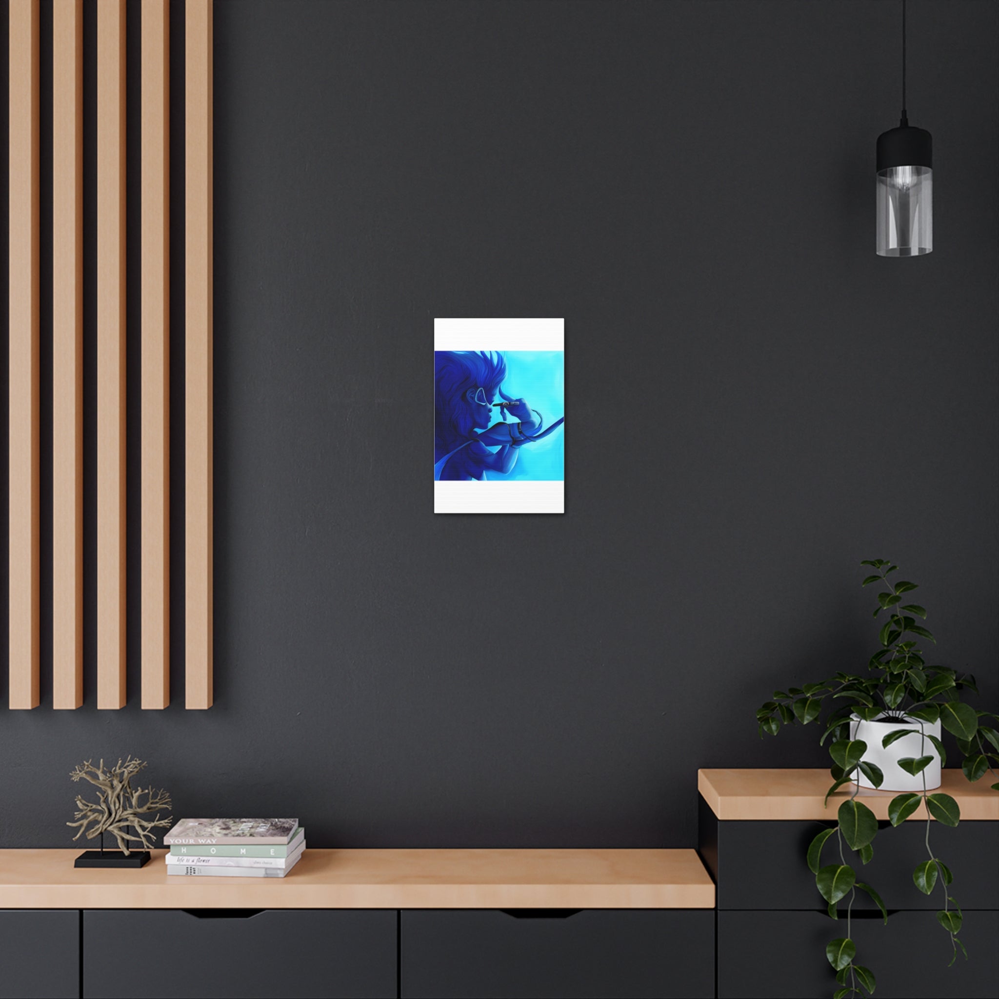 Canvas Gallery Wraps AI•Scuba Dive 1P QEII & Country generated