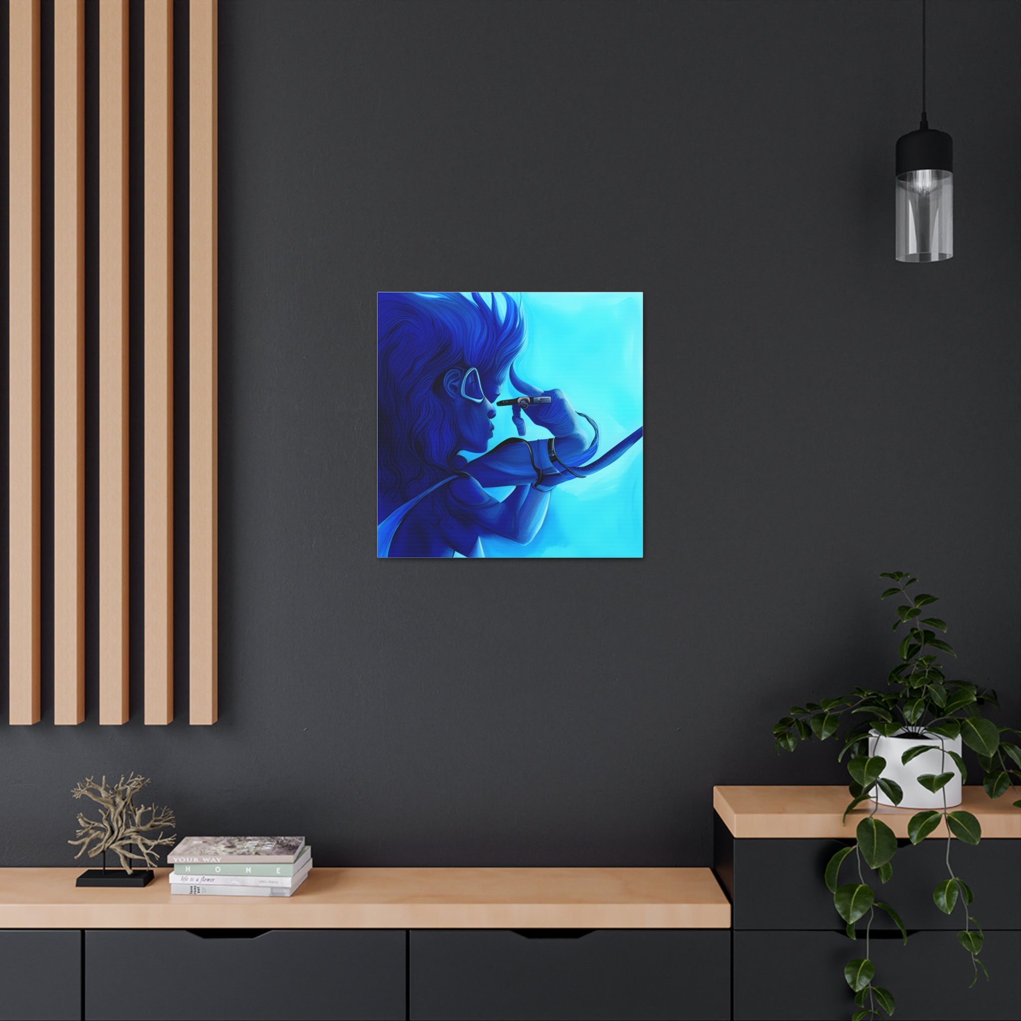 Canvas Gallery Wraps AI•Scuba Dive 1P Q&C generated
