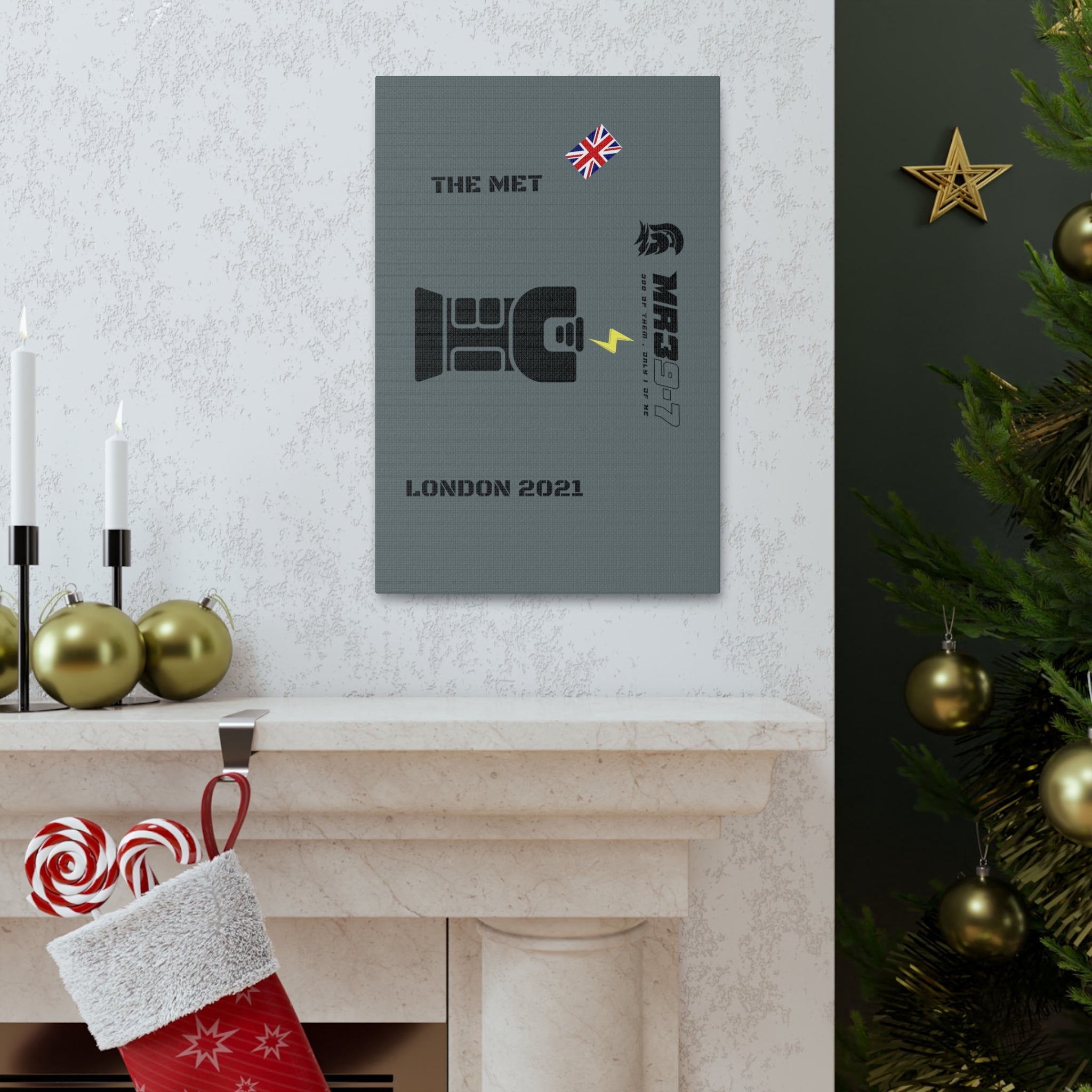 Canvas Gallery Wraps MR 39 Tasered by The MET 2021