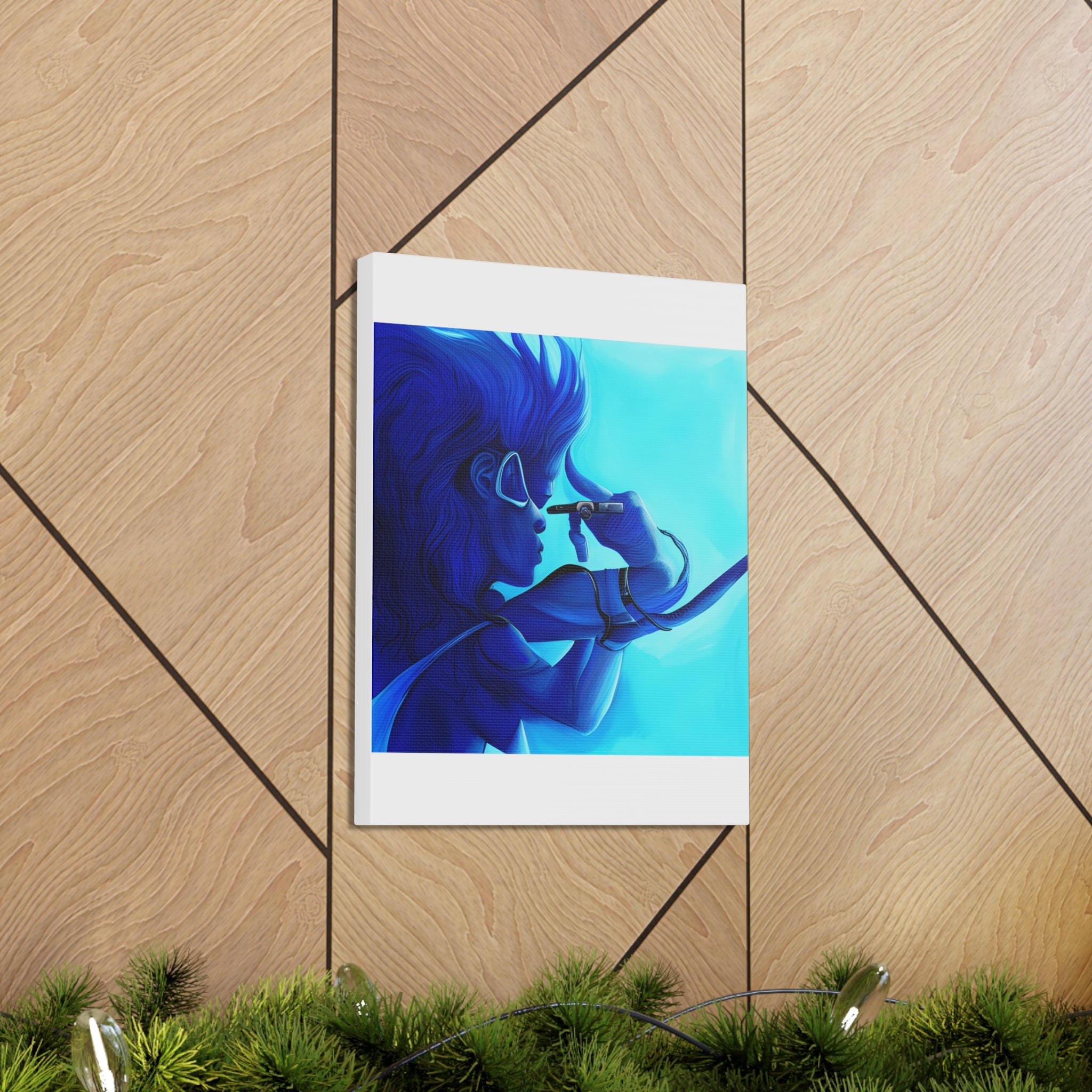 Canvas Gallery Wraps AI•Scuba Dive 1P Q&C generated