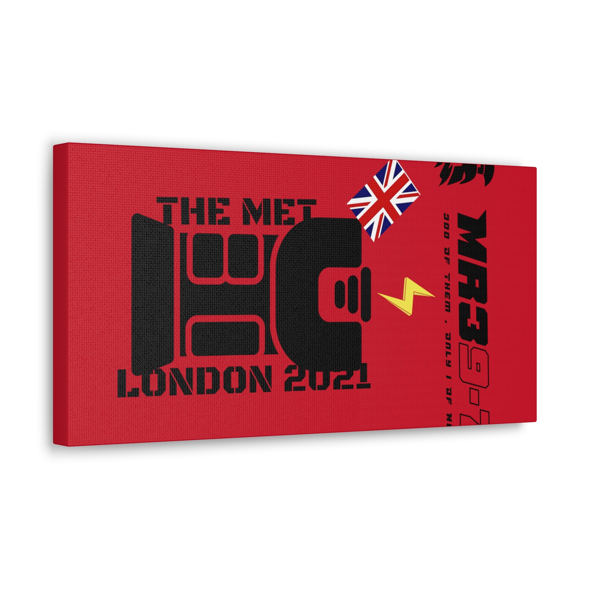 Canvas Gallery Wraps MR 39 Tasered by The MET 2021