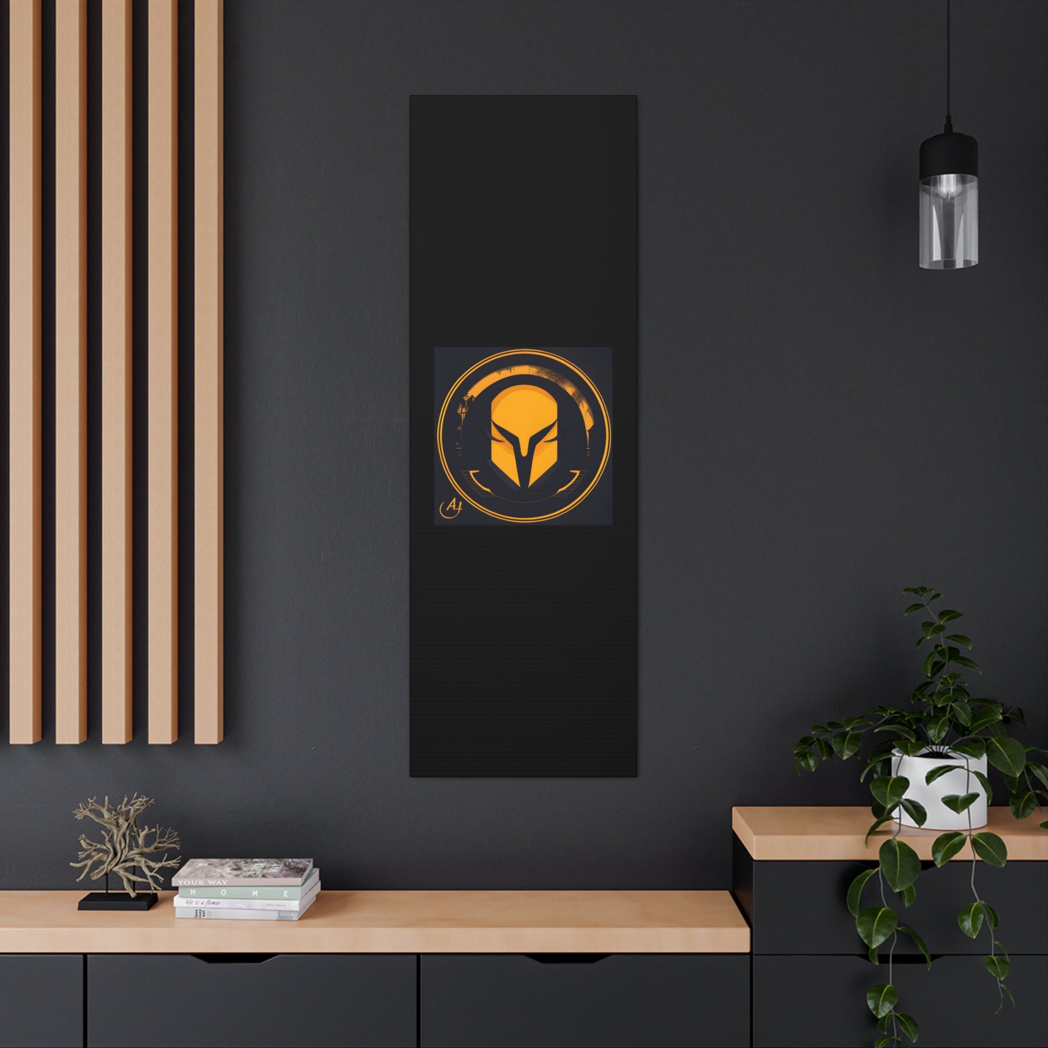 AI Vigilante themed Canvas Gallery Wraps