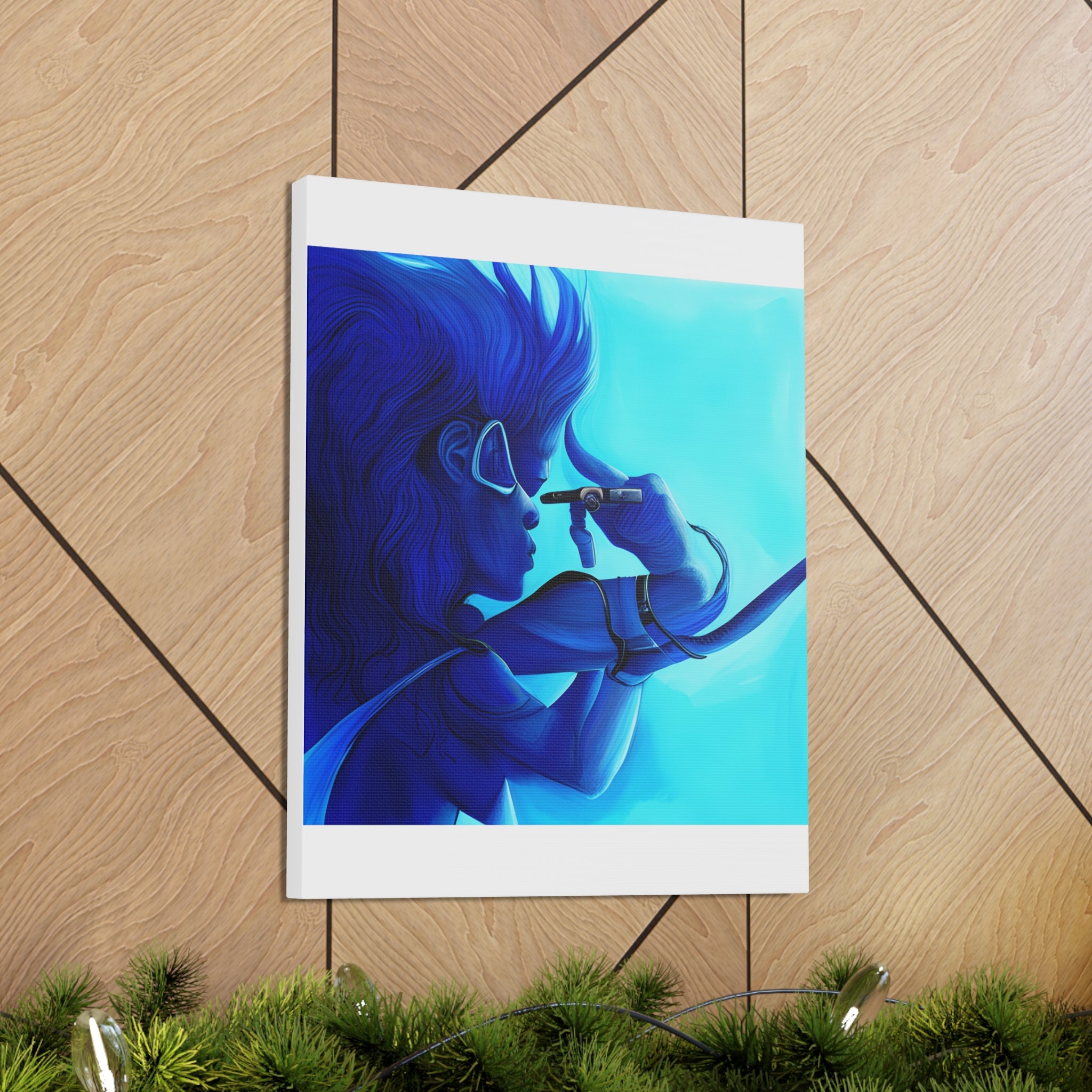 Canvas Gallery Wraps AI•Scuba Dive 1P QEII & Country generated