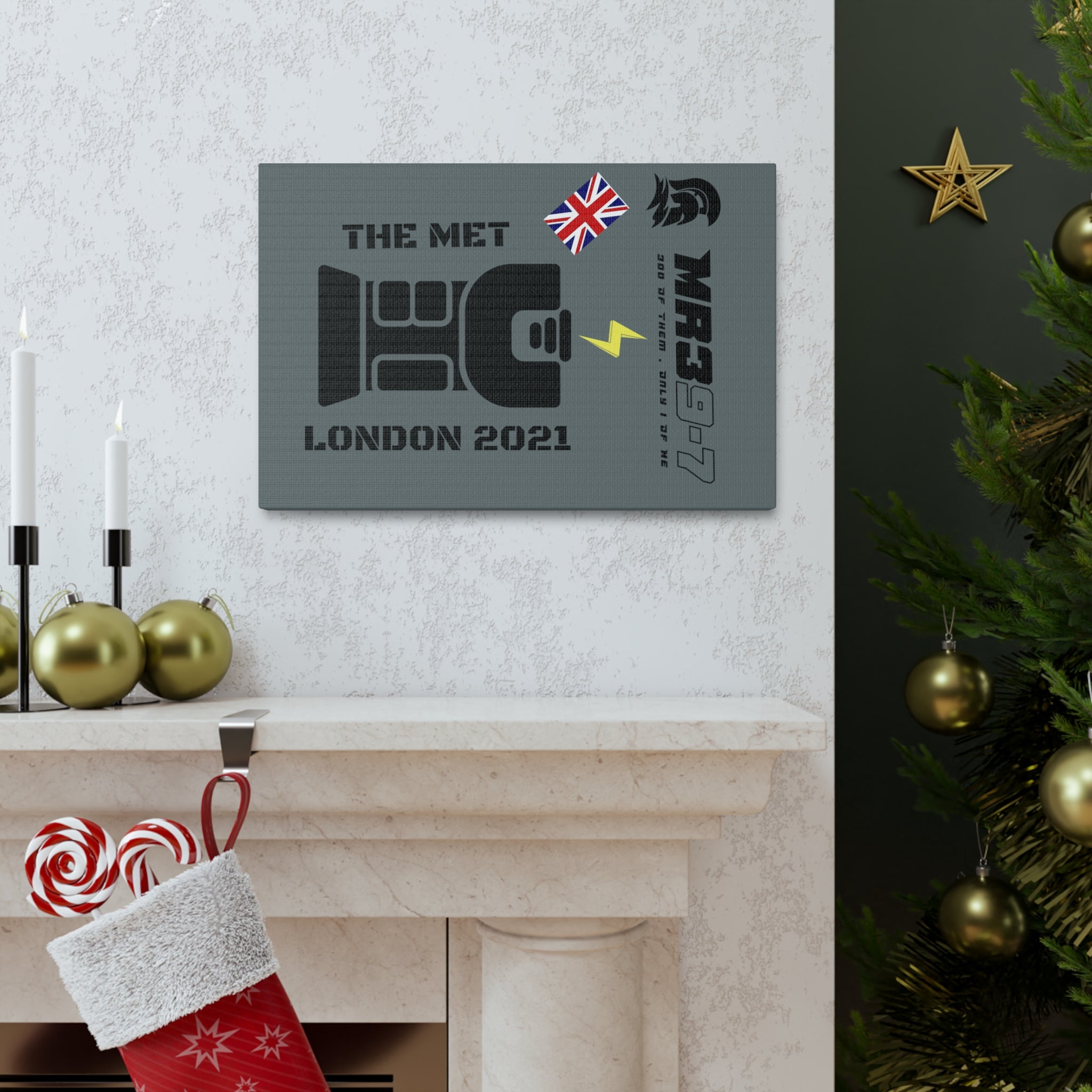 Canvas Gallery Wraps MR 39 Tasered by The MET 2021