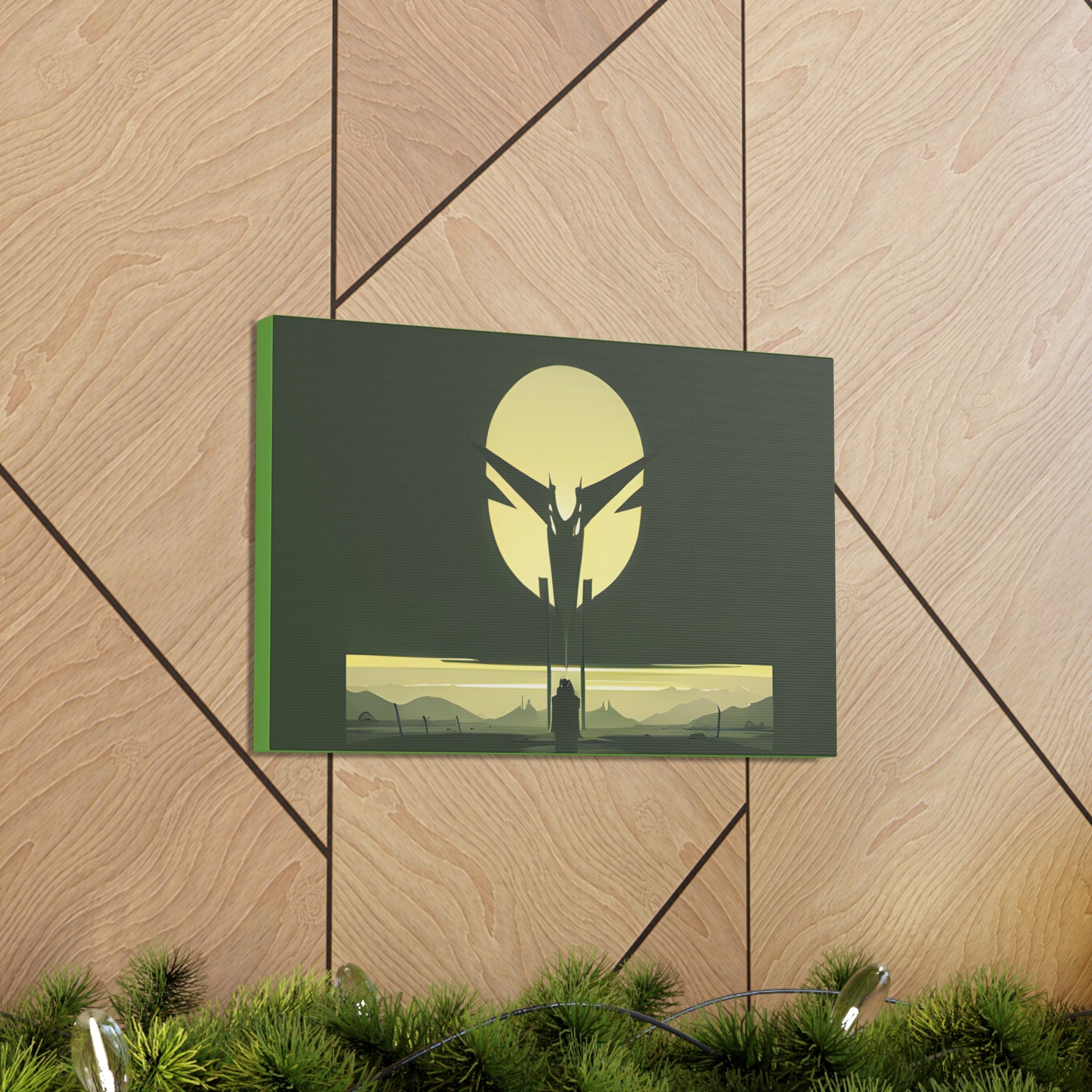 AI Vigilante themed Canvas Gallery Wraps