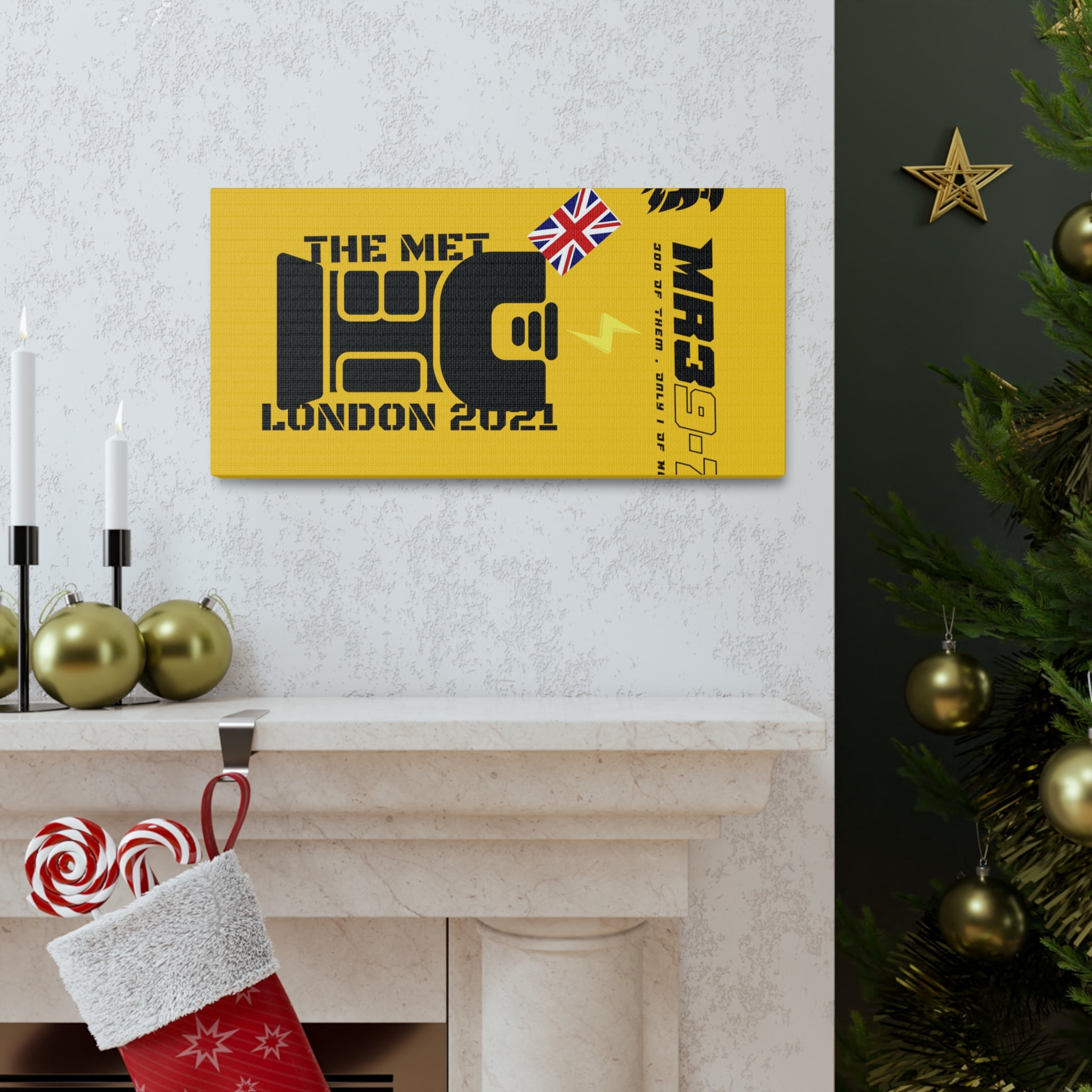 Canvas Gallery Wraps MR 39 Tasered by The MET 2021