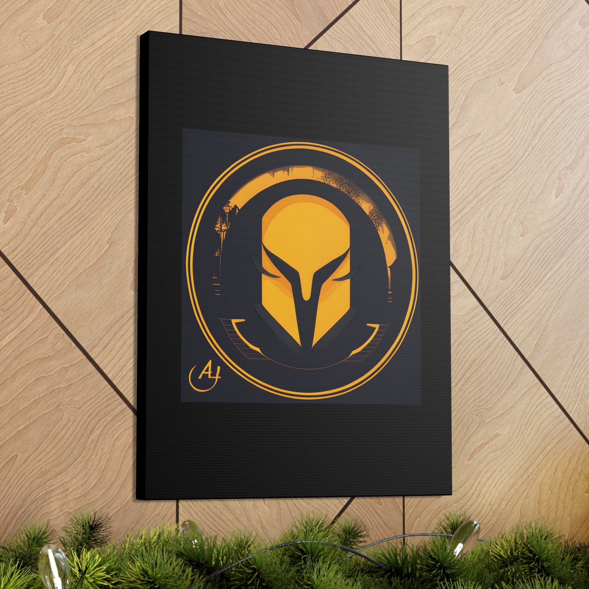 AI Vigilante themed Canvas Gallery Wraps