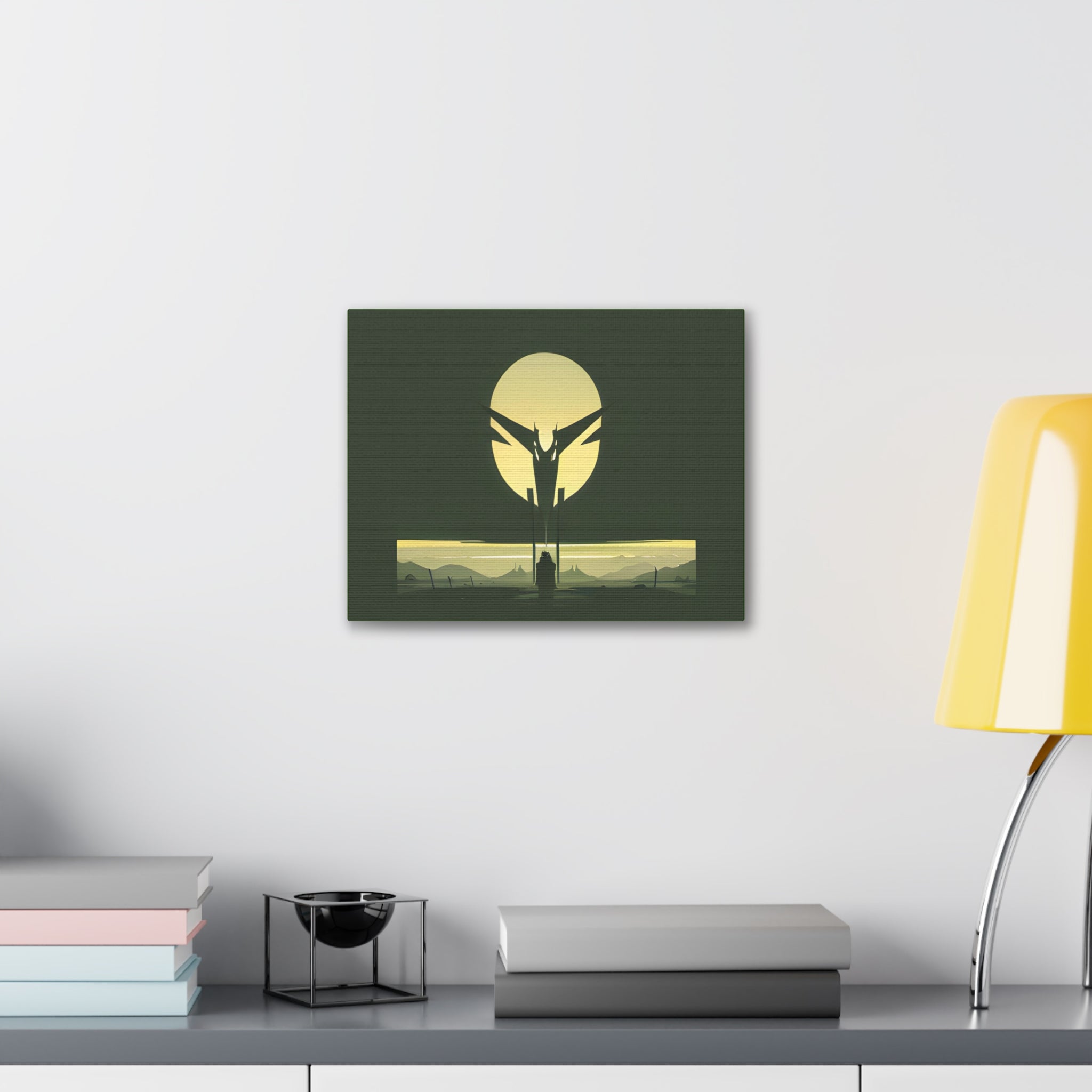 AI Vigilante themed Canvas Gallery Wraps
