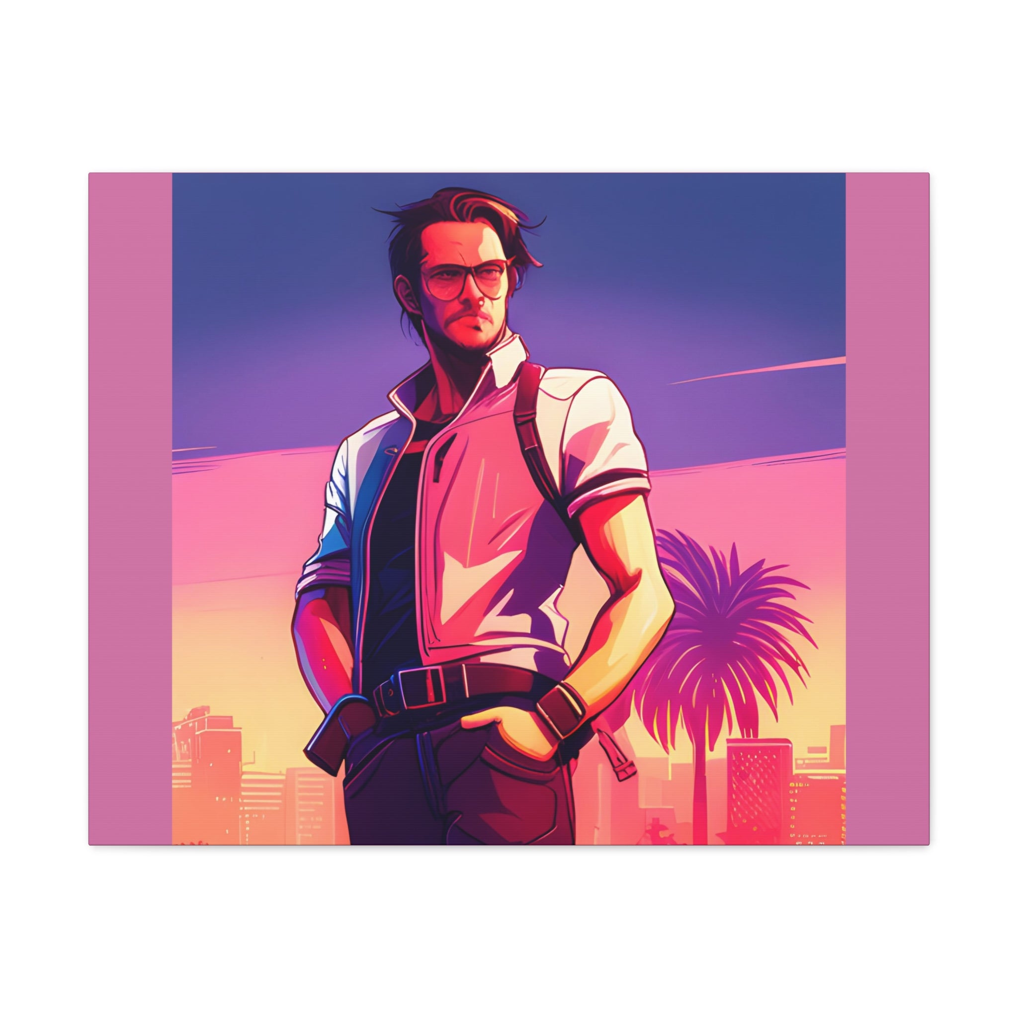 Canvas Gallery Wraps. AI•Vice.Vigilante.Mr39