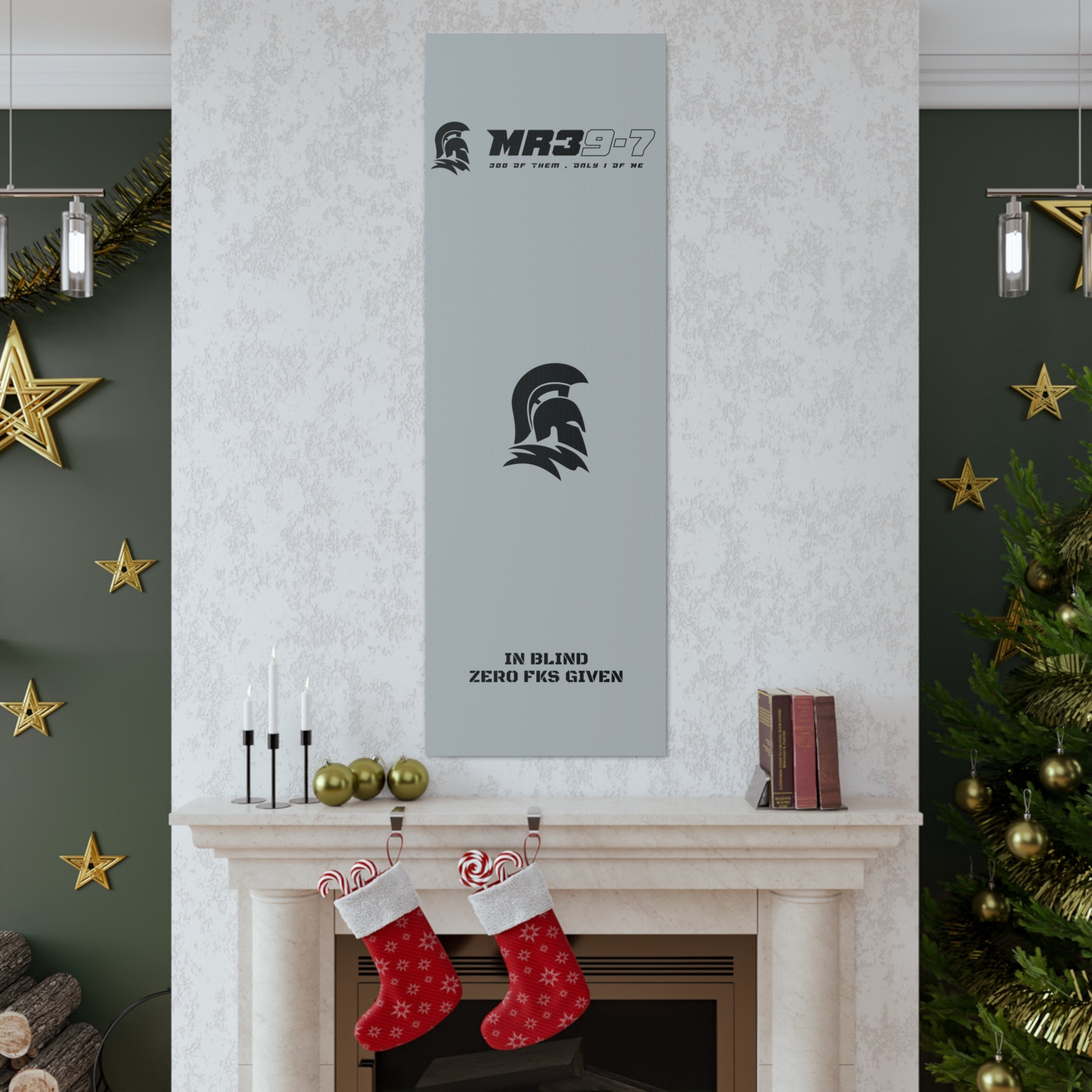 AWDW Vigilante themed Canvas Gallery Wraps