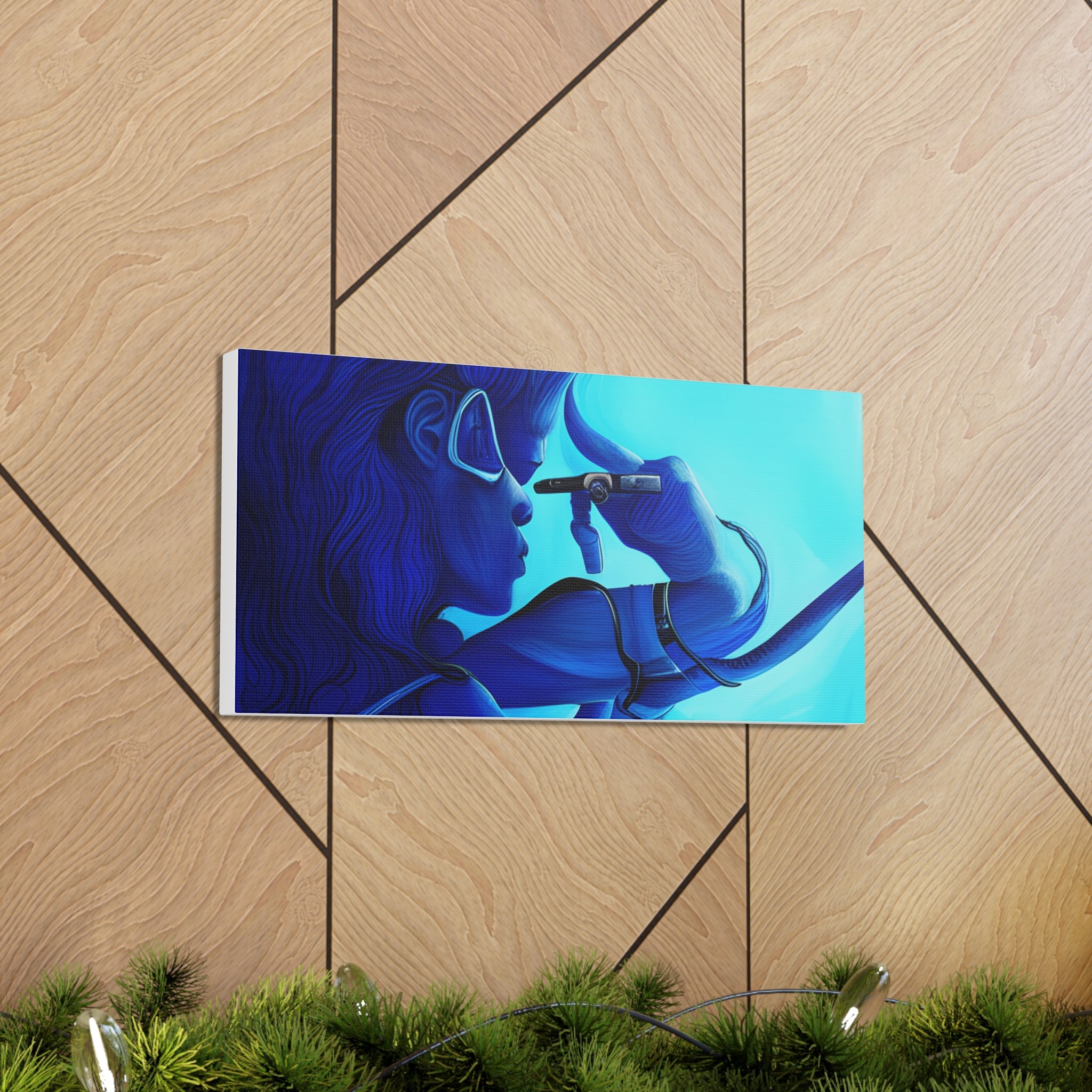 Canvas Gallery Wraps AI•Scuba Dive 1P Q&C generated