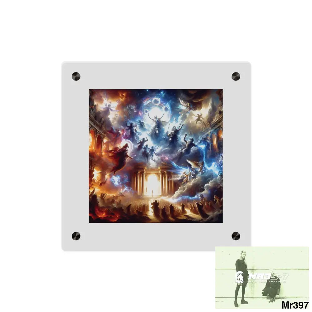 #7th linking all back to UK 2016 to 2024 failures their’s my deaths Gods intervention AI Themed Ltd Edition Acrylic