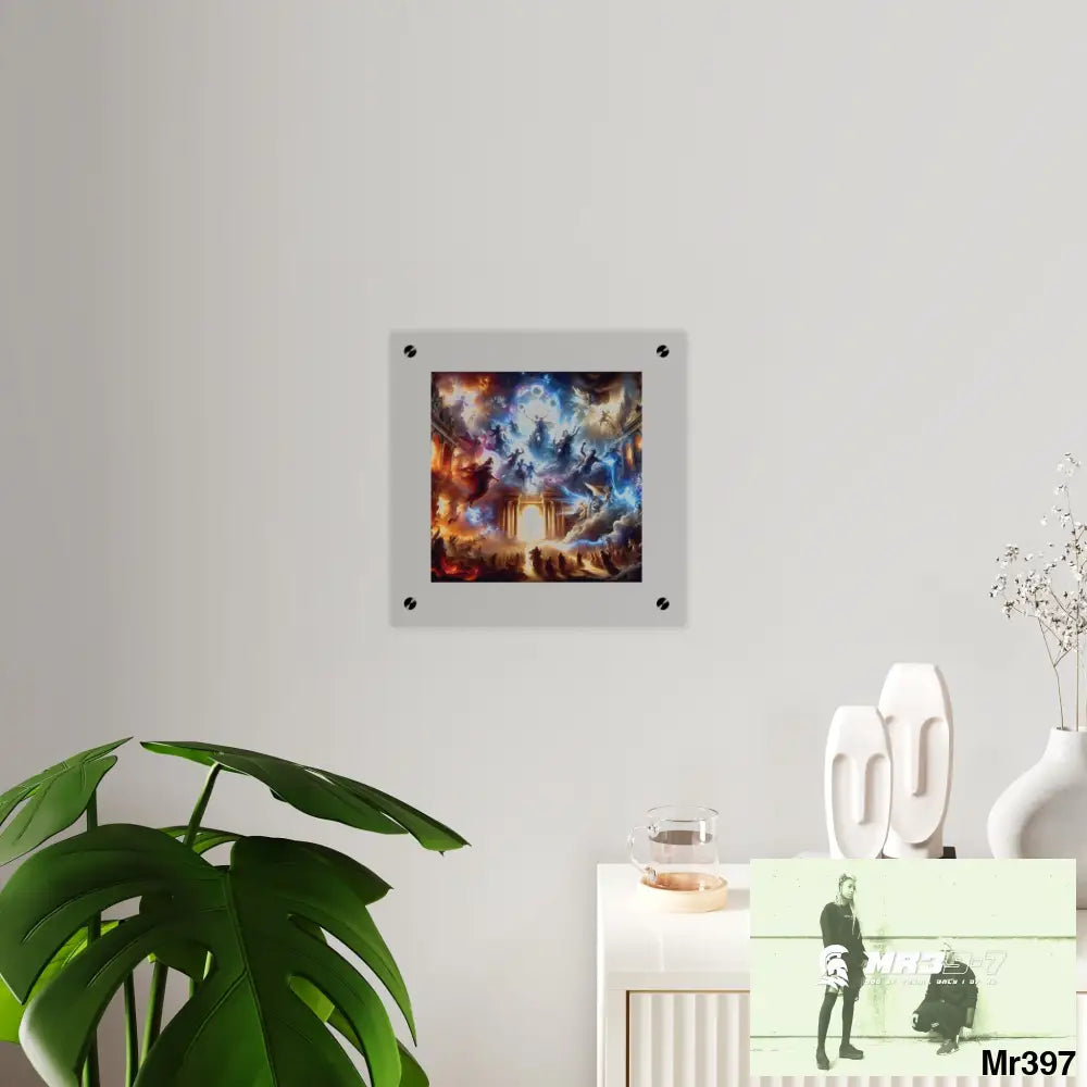 #7th linking all back to UK 2016 to 2024 failures their’s my deaths Gods intervention AI Themed Ltd Edition Acrylic