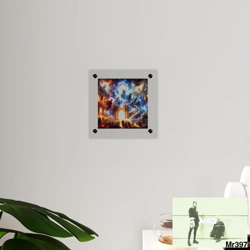 #7th linking all back to UK 2016 to 2024 failures their’s my deaths Gods intervention AI Themed Ltd Edition Acrylic