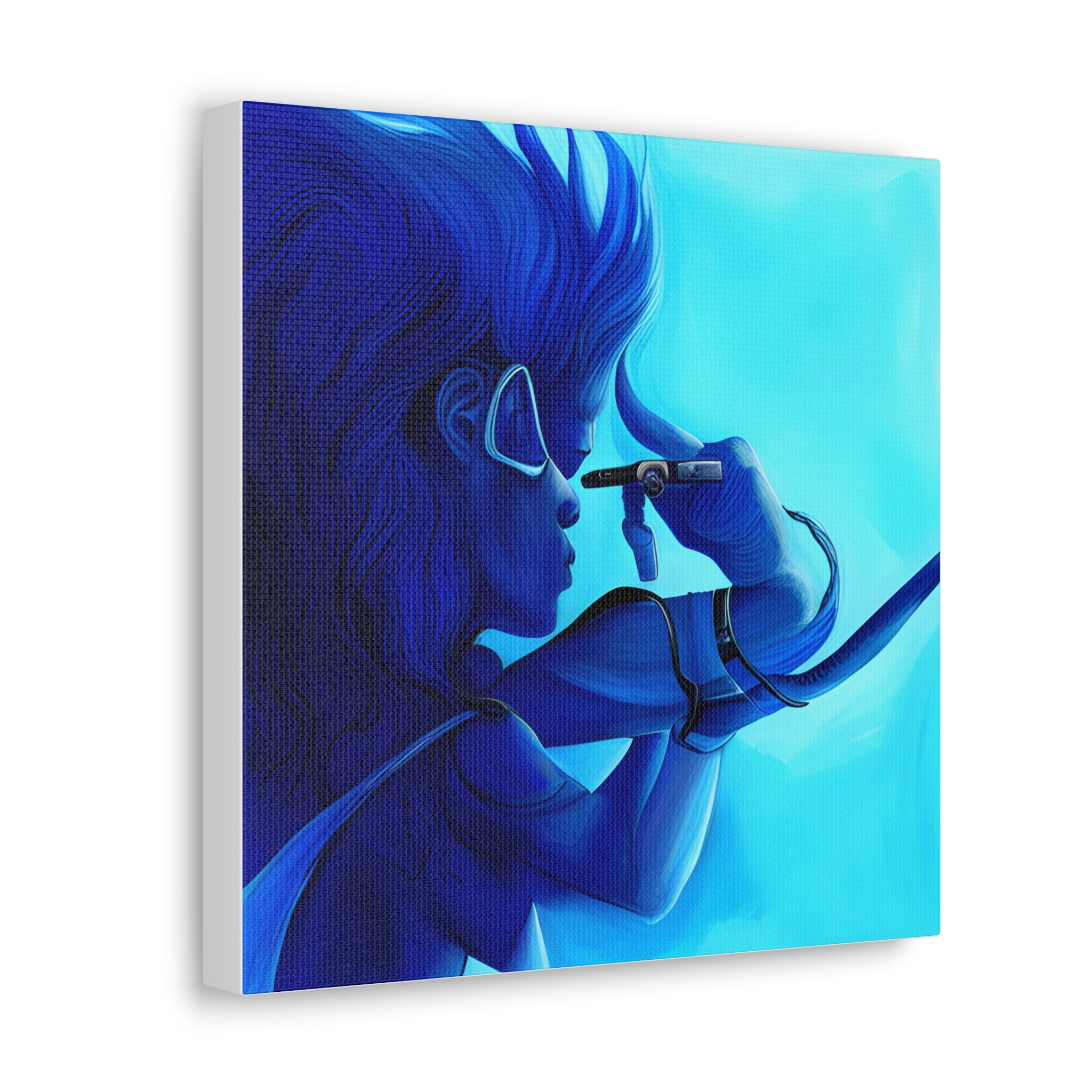 Canvas Gallery Wraps AI•Scuba Dive 1P Q&C generated