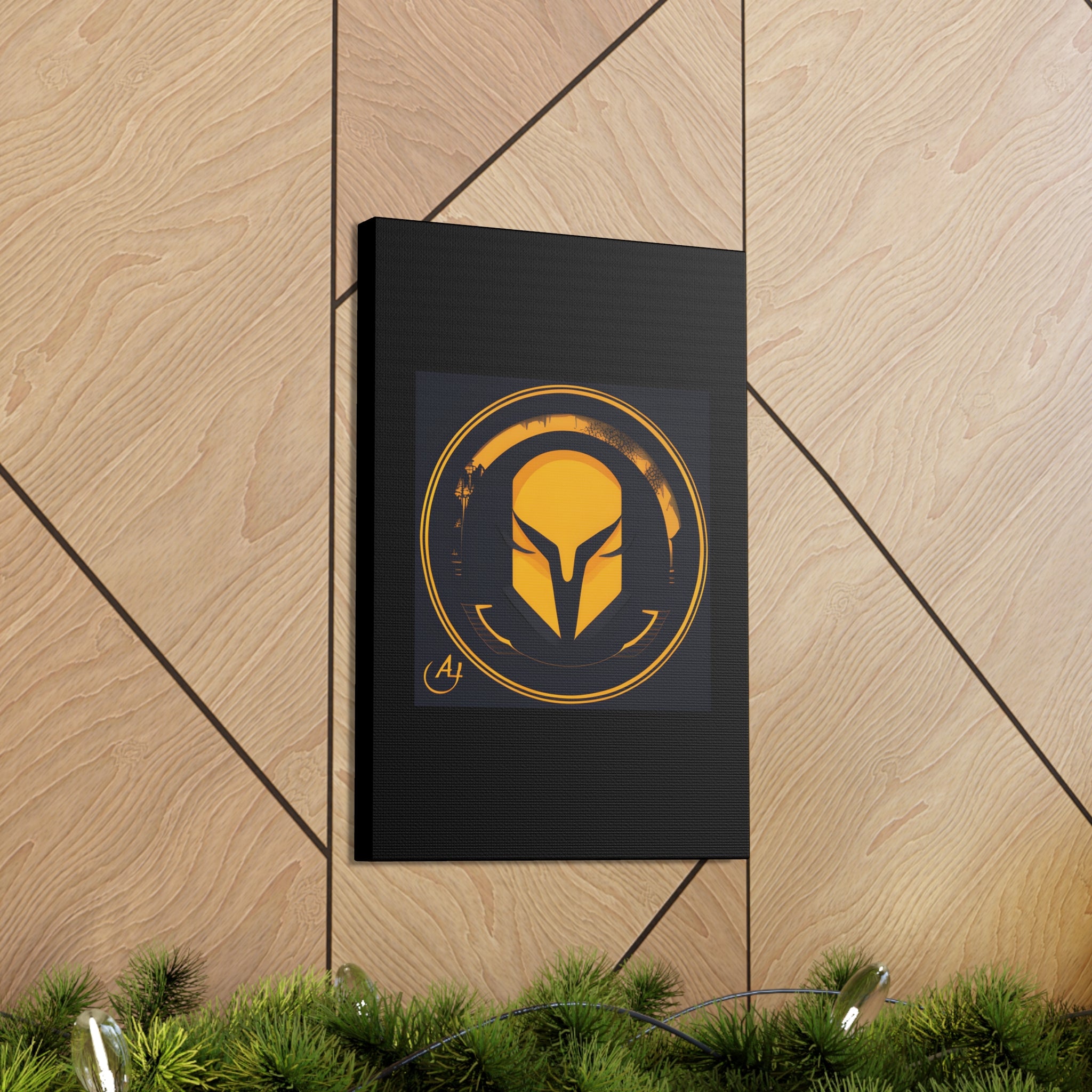 AI Vigilante themed Canvas Gallery Wraps