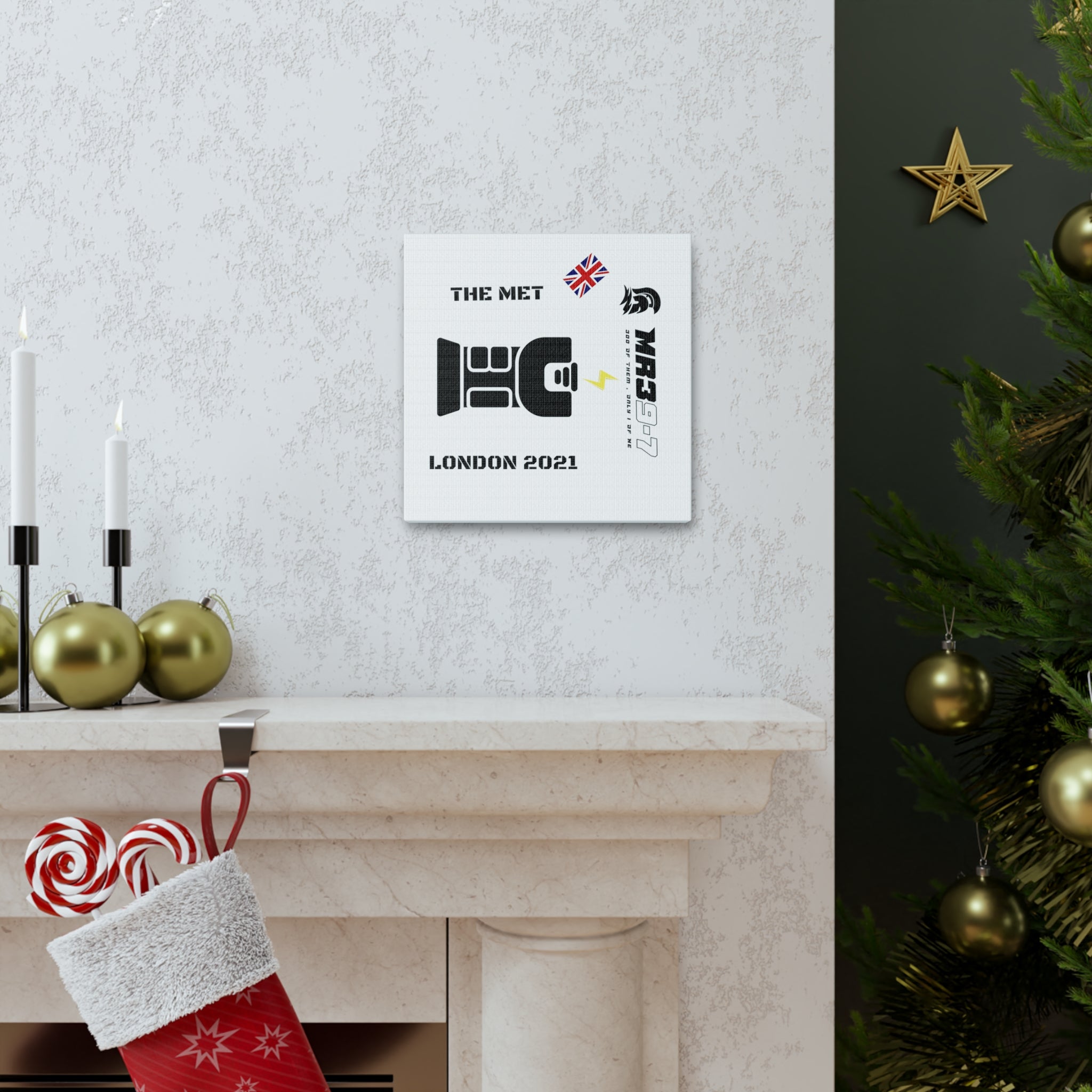 Copy of Canvas Gallery Wraps MR 39 Tasered by The MET 2021