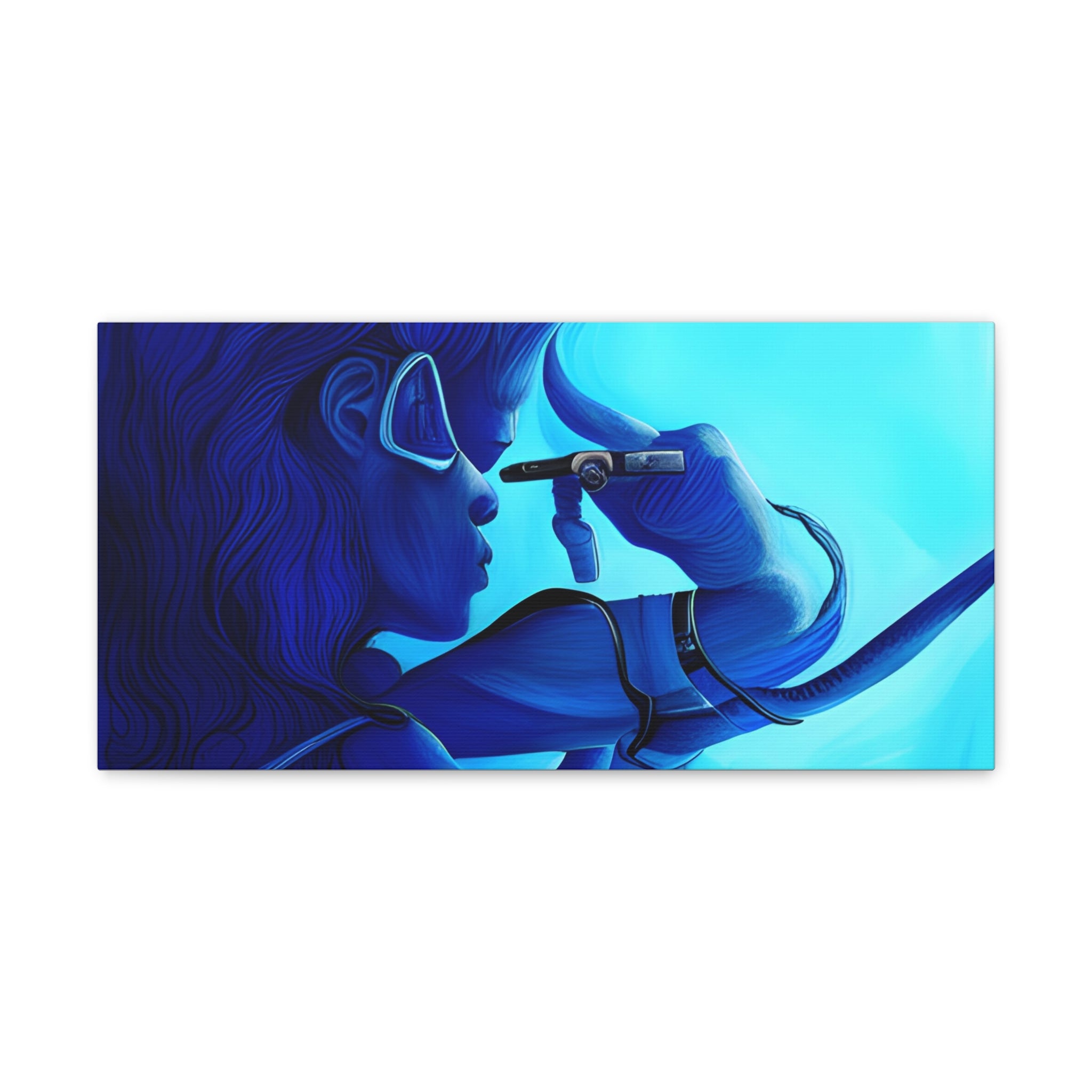 Canvas Gallery Wraps AI•Scuba Dive 1P Q&C generated