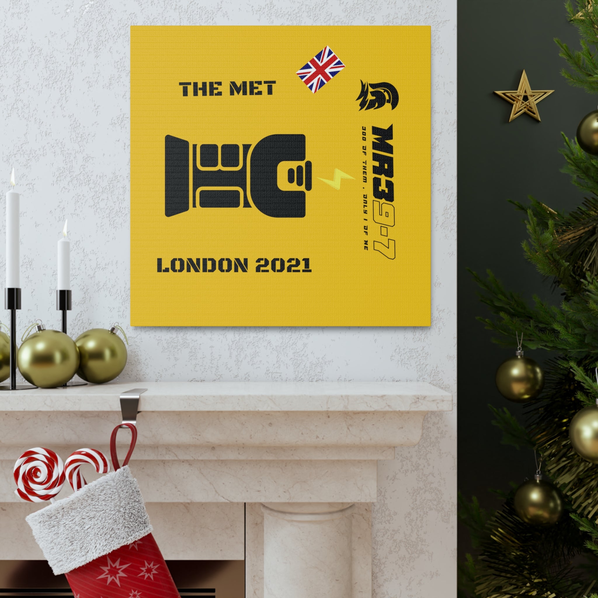 Canvas Gallery Wraps MR 39 Tasered by The MET 2021