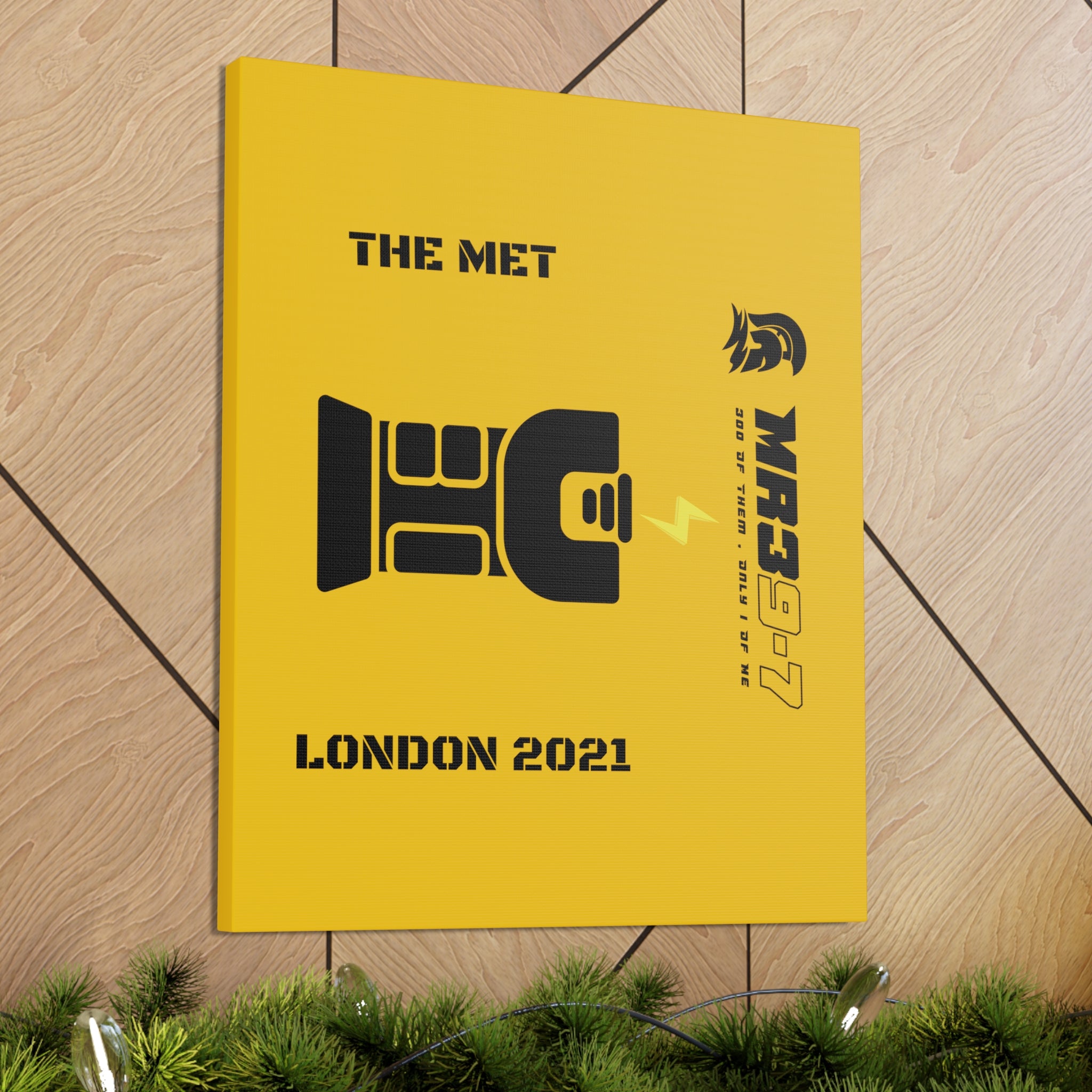 Canvas Gallery Wraps MR 39 Tasered by THe MET 2021