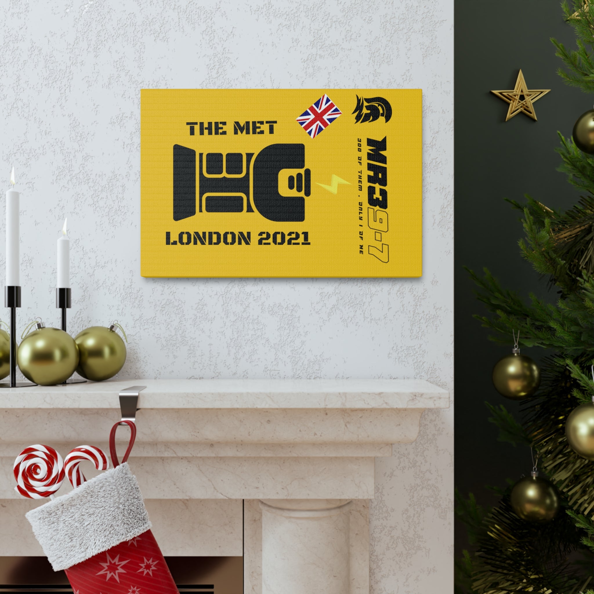 Canvas Gallery Wraps MR 39 Tasered by The MET 2021