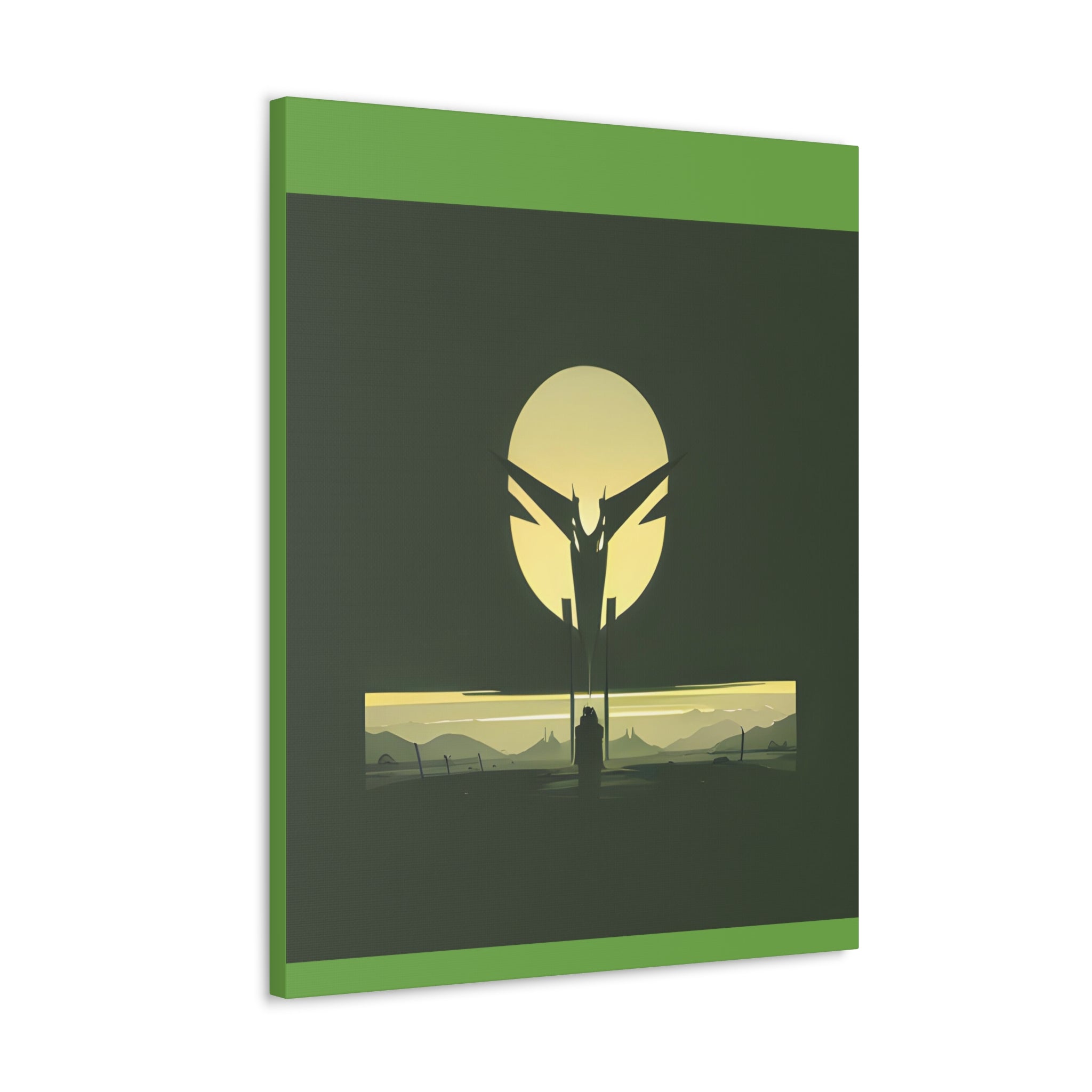 AI Vigilante themed Canvas Gallery Wraps