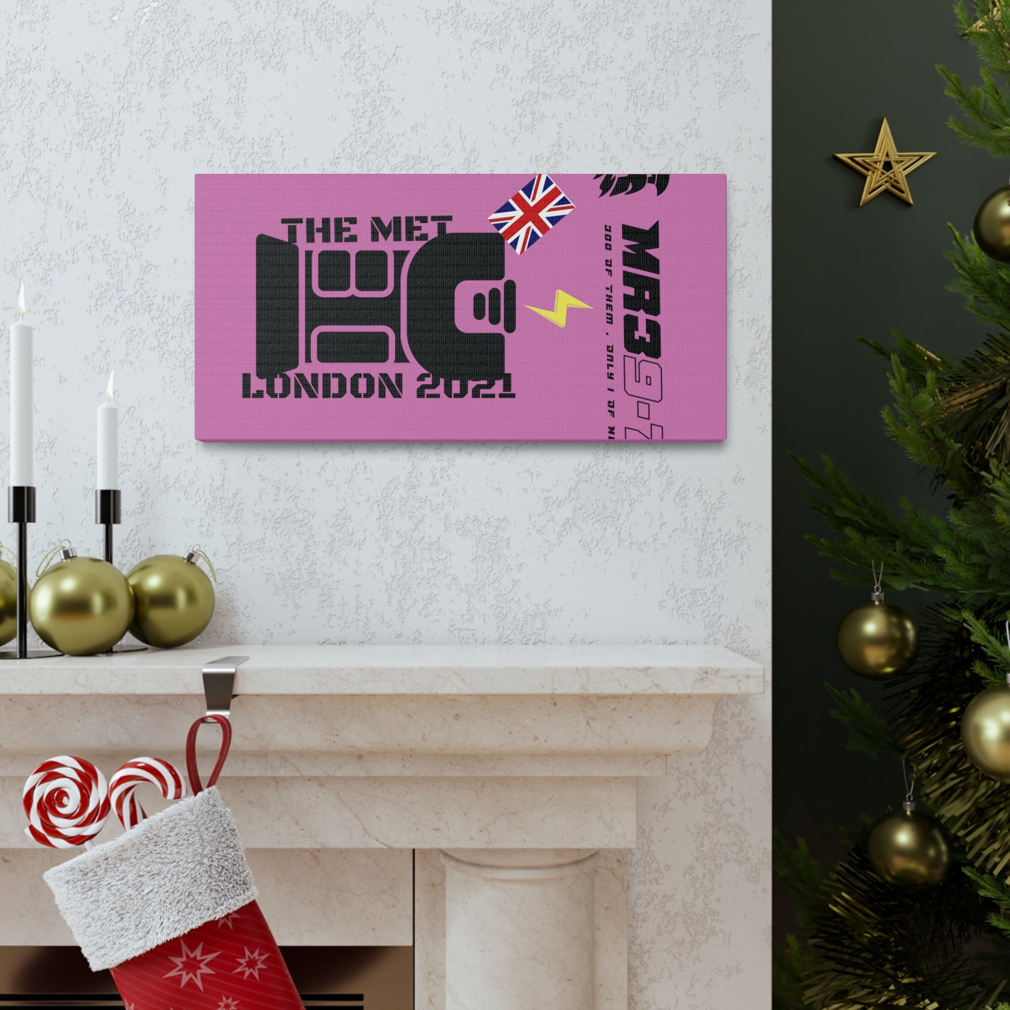 Canvas Gallery Wraps MR 39 Tasered by The MET 2021