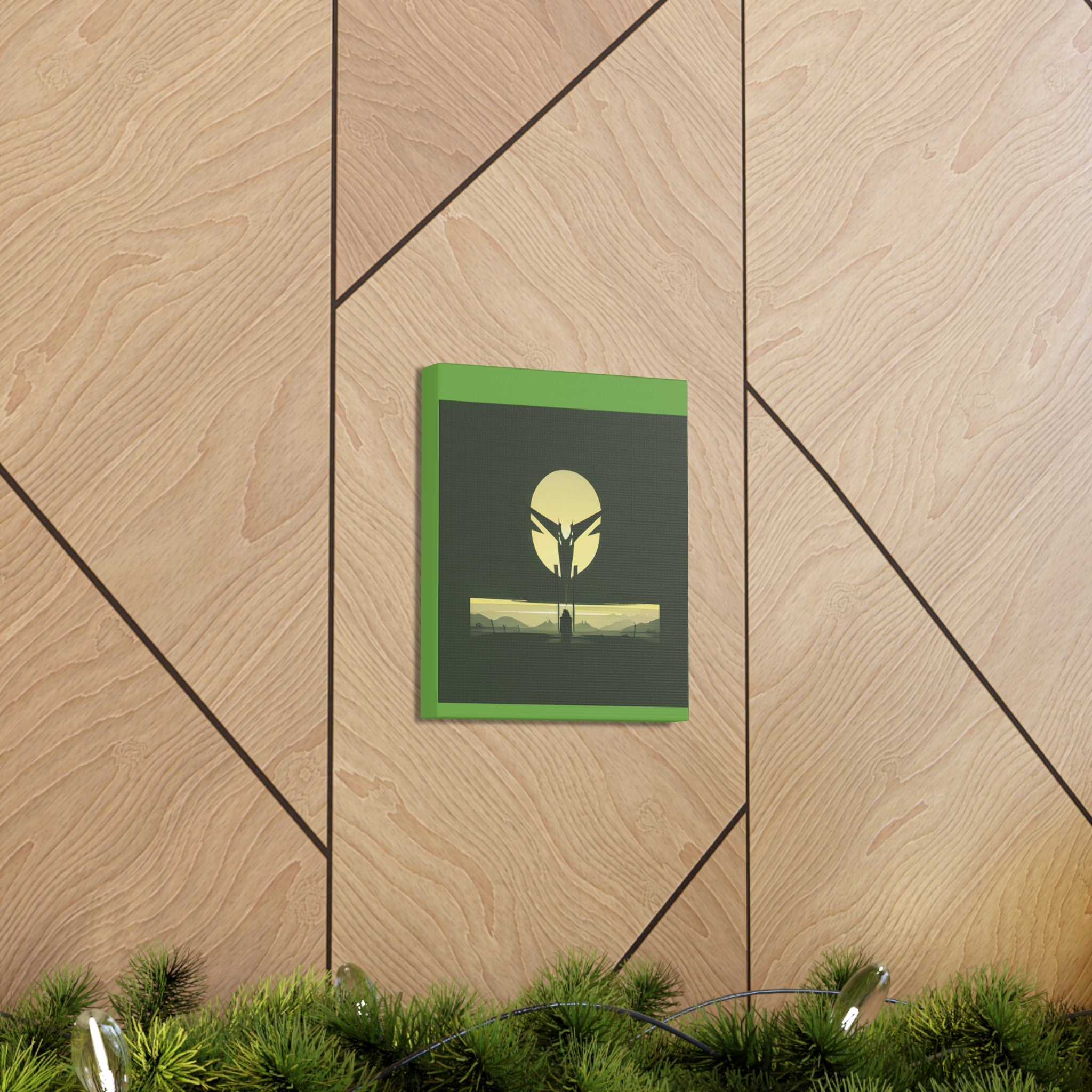 AI Vigilante themed Canvas Gallery Wraps