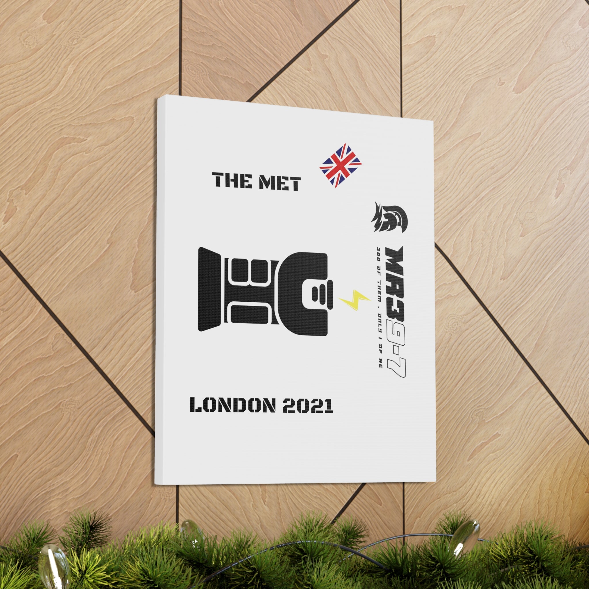 Copy of Canvas Gallery Wraps MR 39 Tasered by The MET 2021