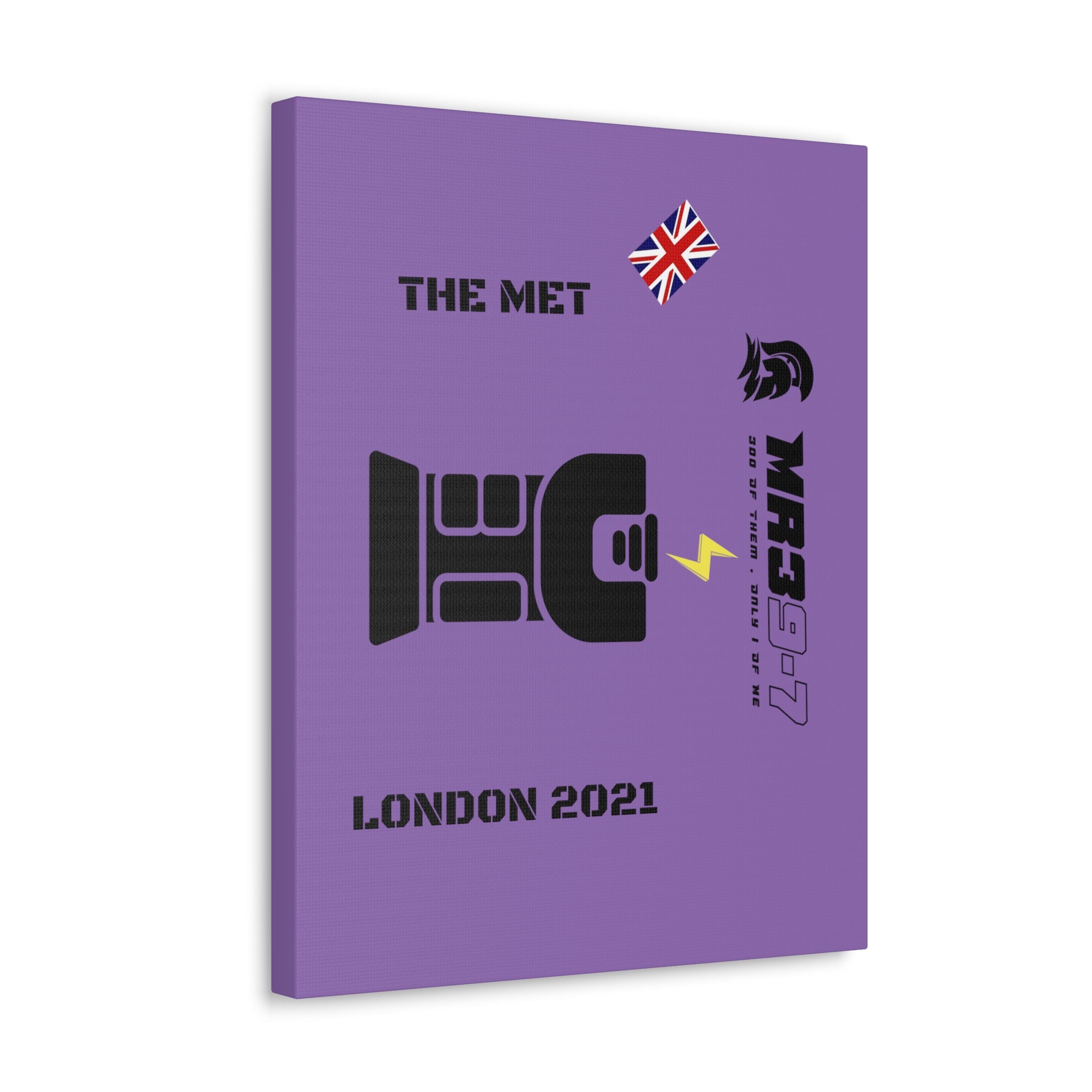 Copy of Canvas Gallery Wraps MR 39 Tasered by The MET 2021
