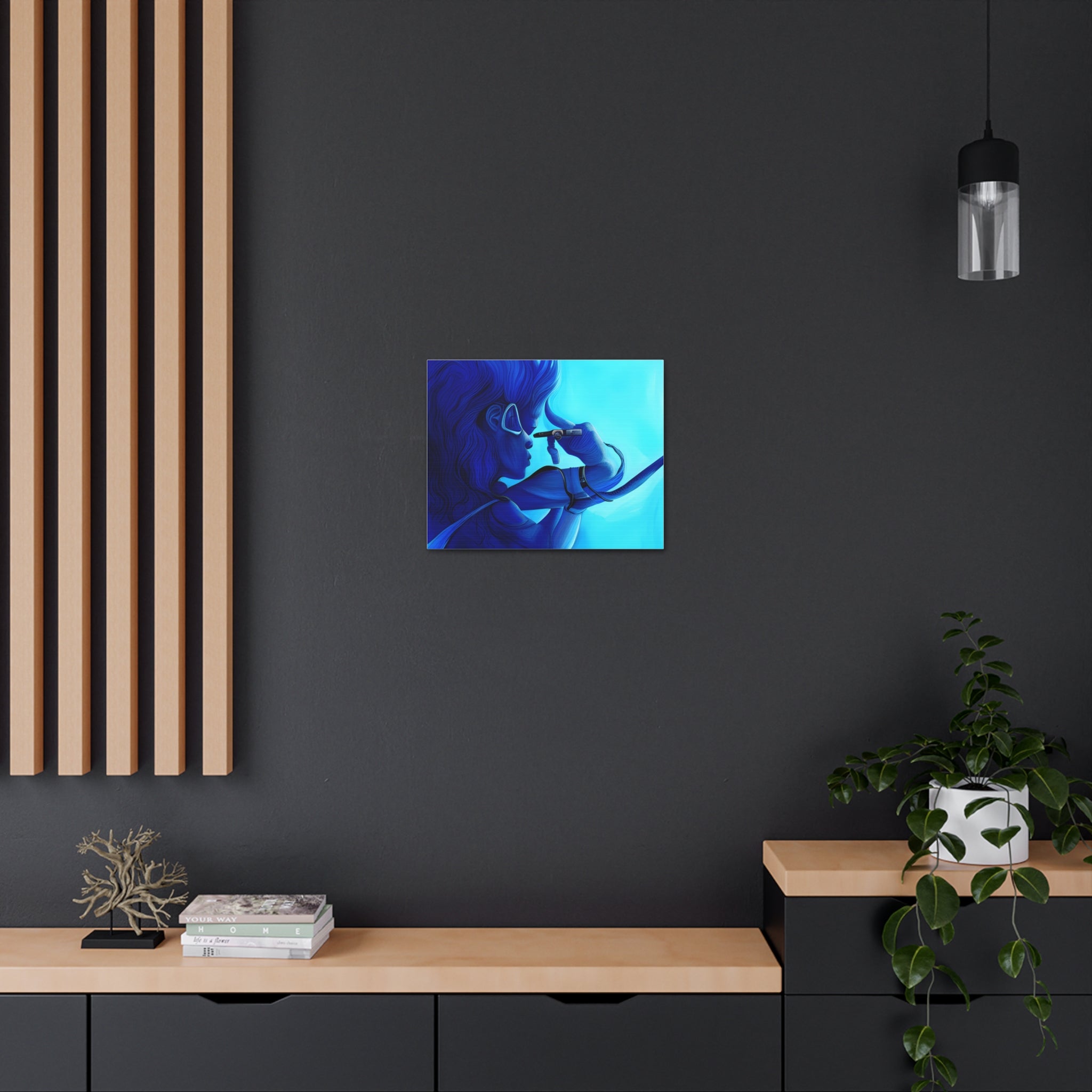 Canvas Gallery Wraps AI•Scuba Dive 1P QEII & Country generated