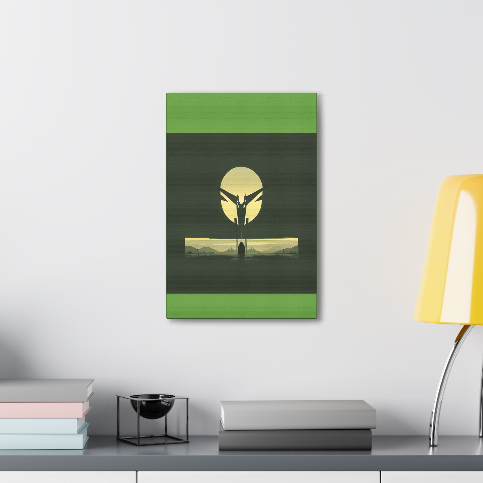 AI Vigilante themed Canvas Gallery Wraps
