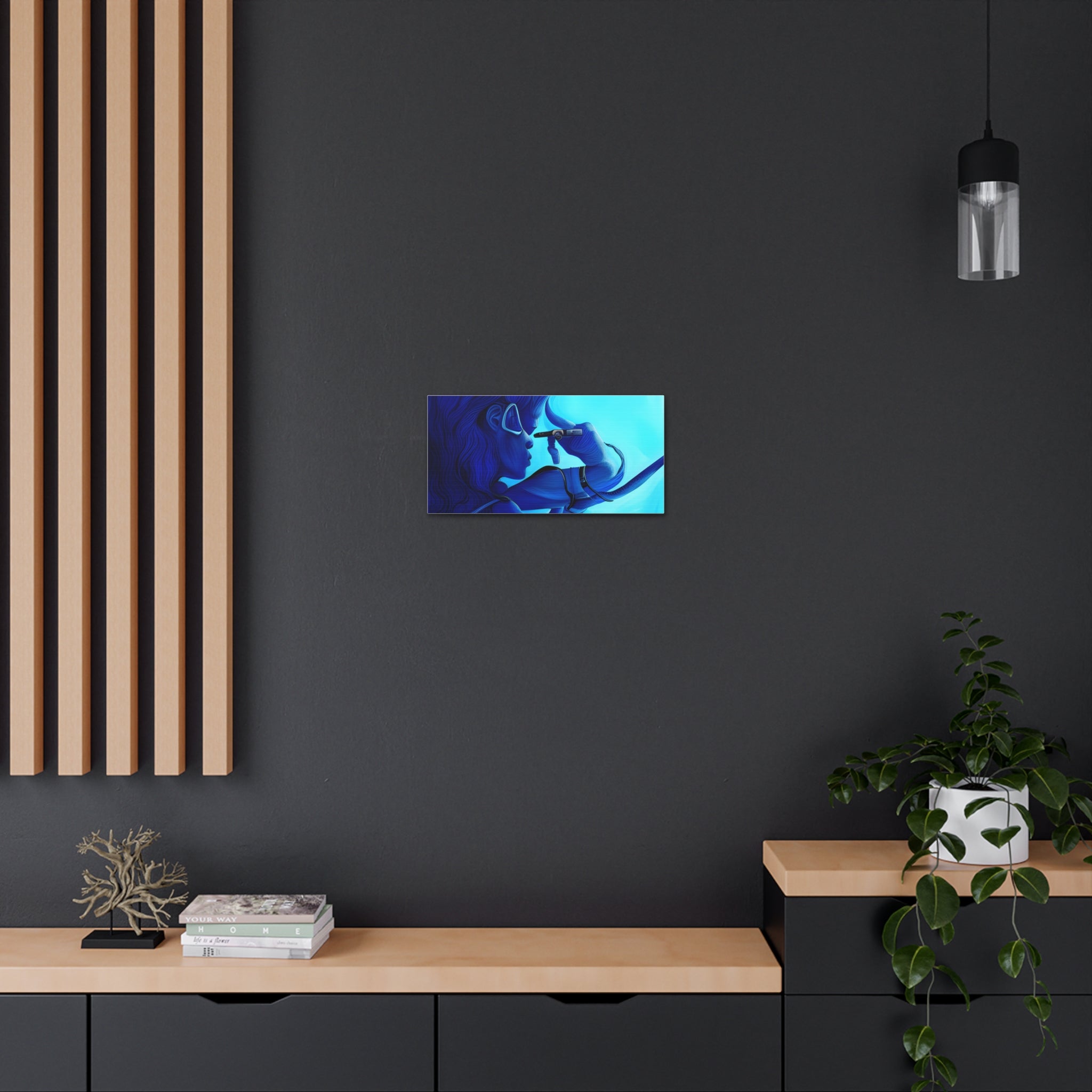 Canvas Gallery Wraps AI•Scuba Dive 1P QEII & Country generated