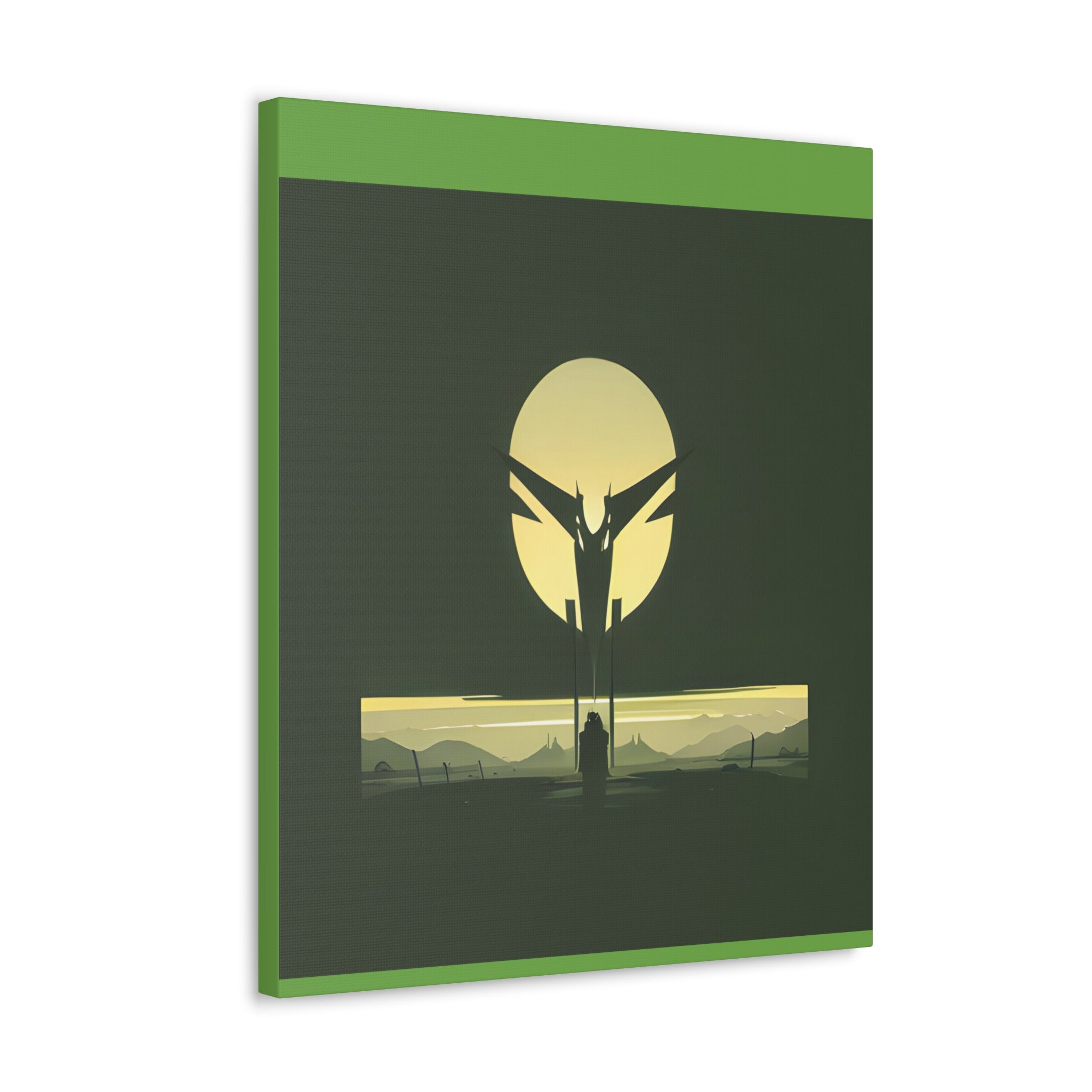 AI Vigilante themed Canvas Gallery Wraps