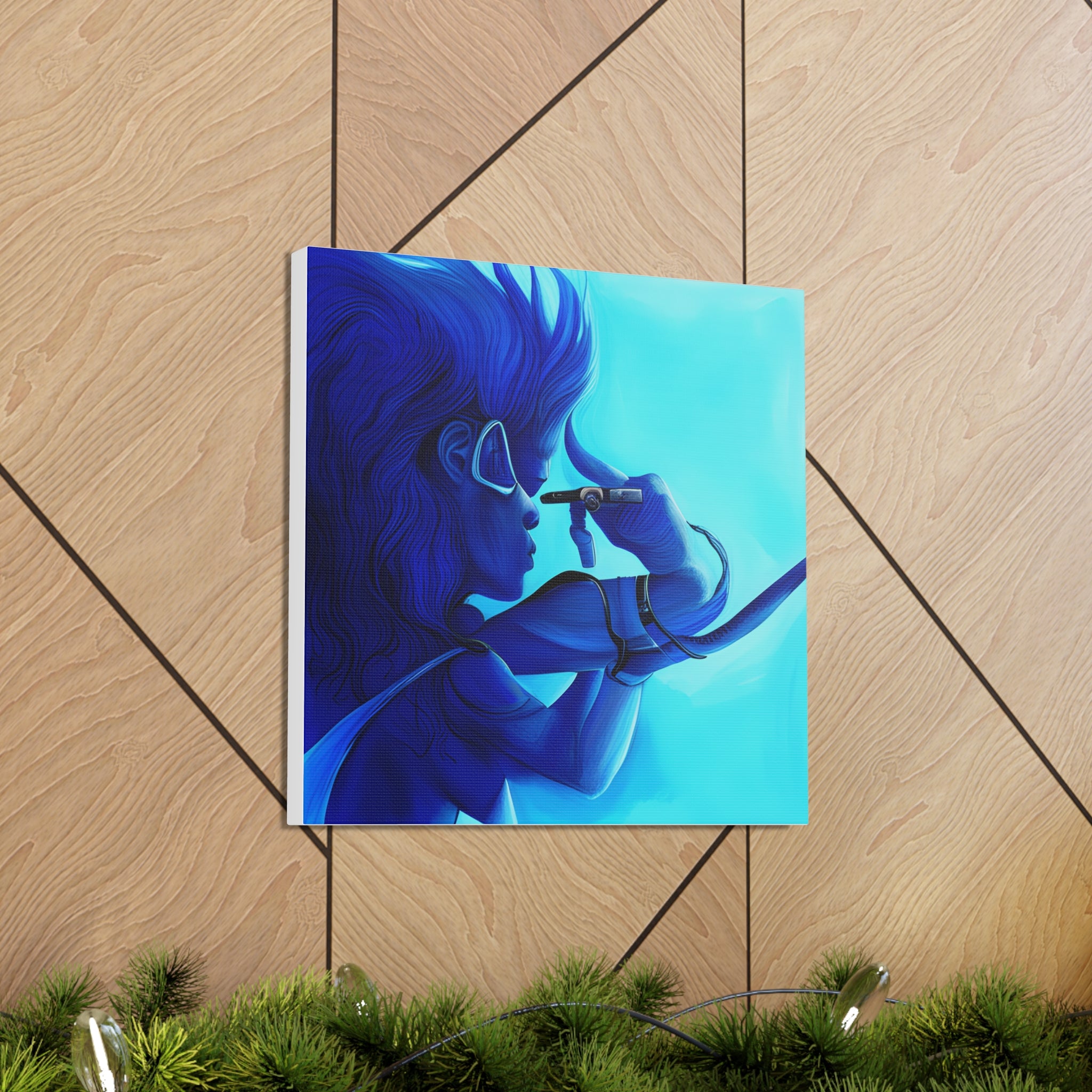 Canvas Gallery Wraps AI•Scuba Dive 1P QEII & Country generated