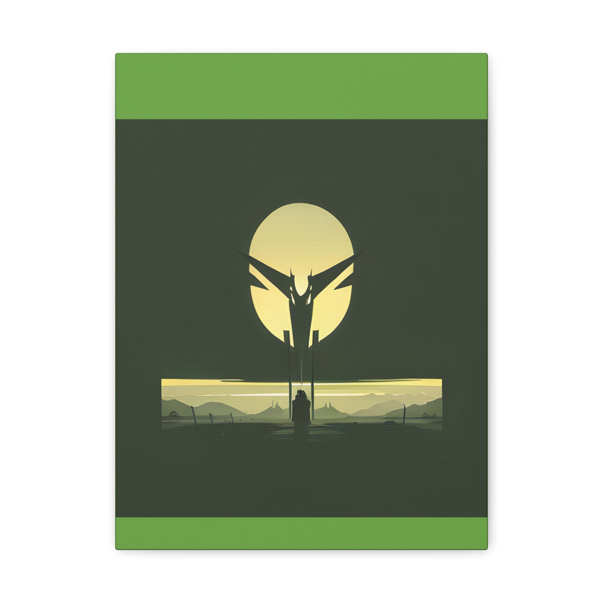 AI Vigilante themed Canvas Gallery Wraps