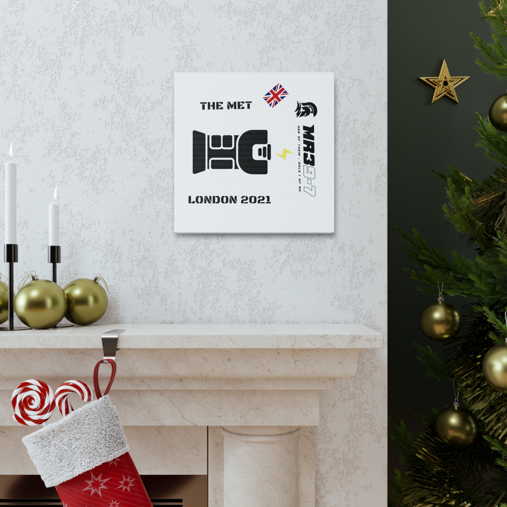 Copy of Canvas Gallery Wraps MR 39 Tasered by The MET 2021