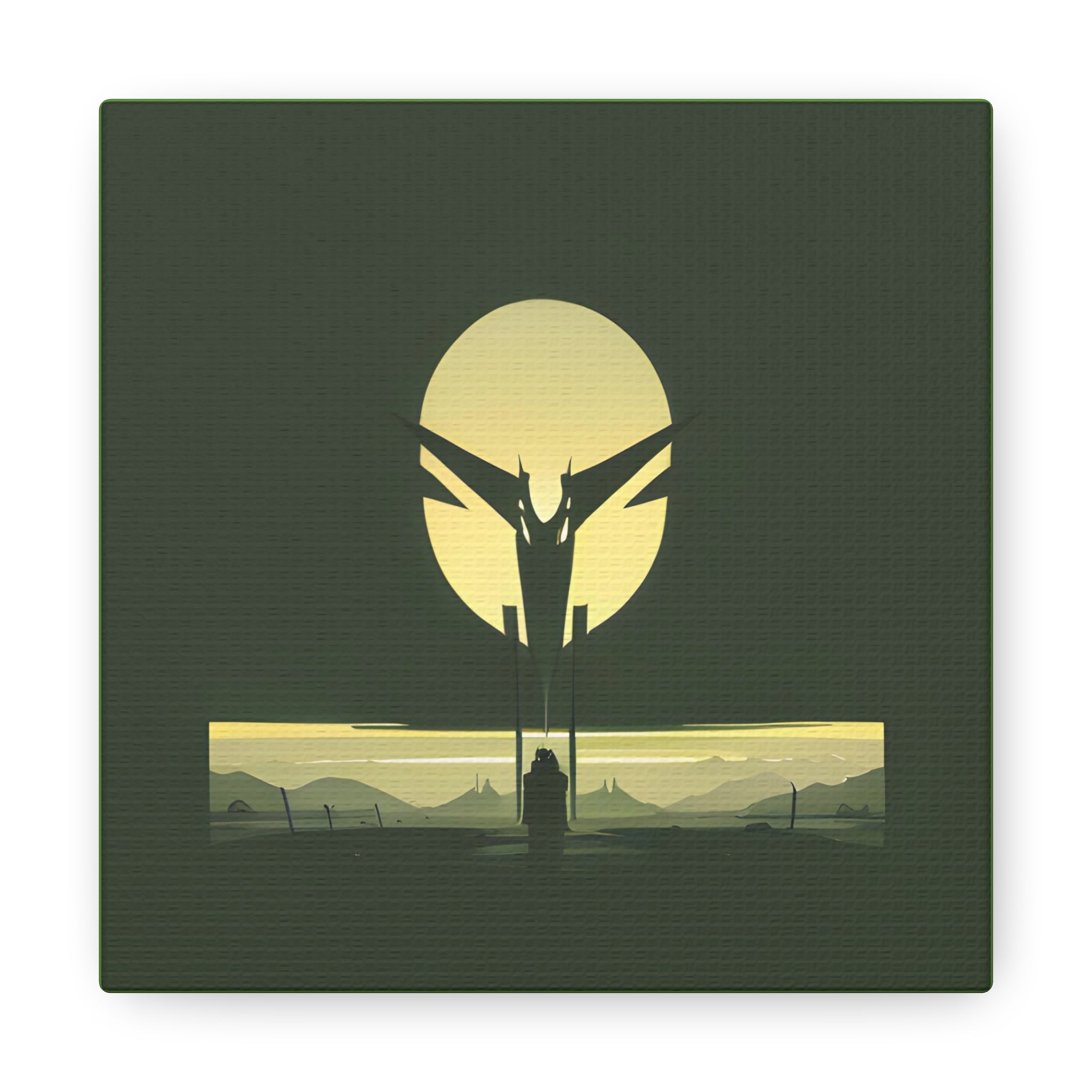 AI Vigilante themed Canvas Gallery Wraps